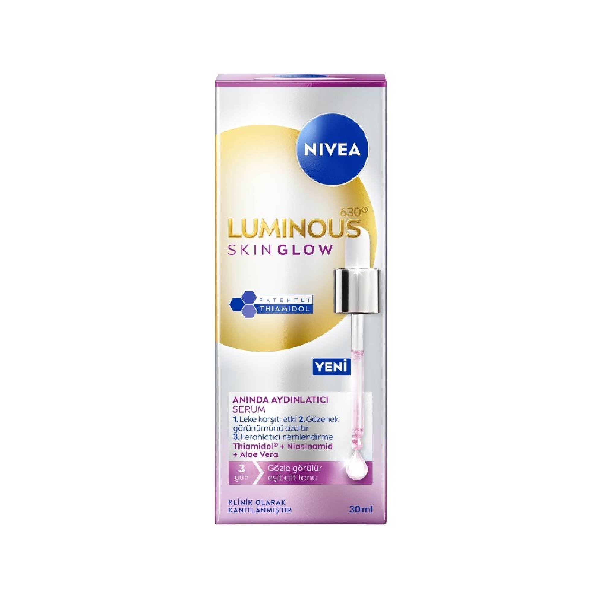  Nivea Luminious630 Skin Glow Aydınlatıcı Serum 30 Ml