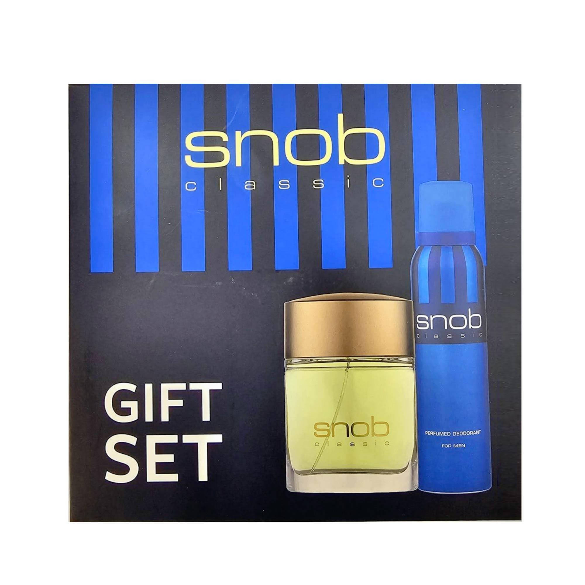 Snob Classic Edt Parfüm 100 ml + Snob Classic Deodorant 150 ml Set Erkek
