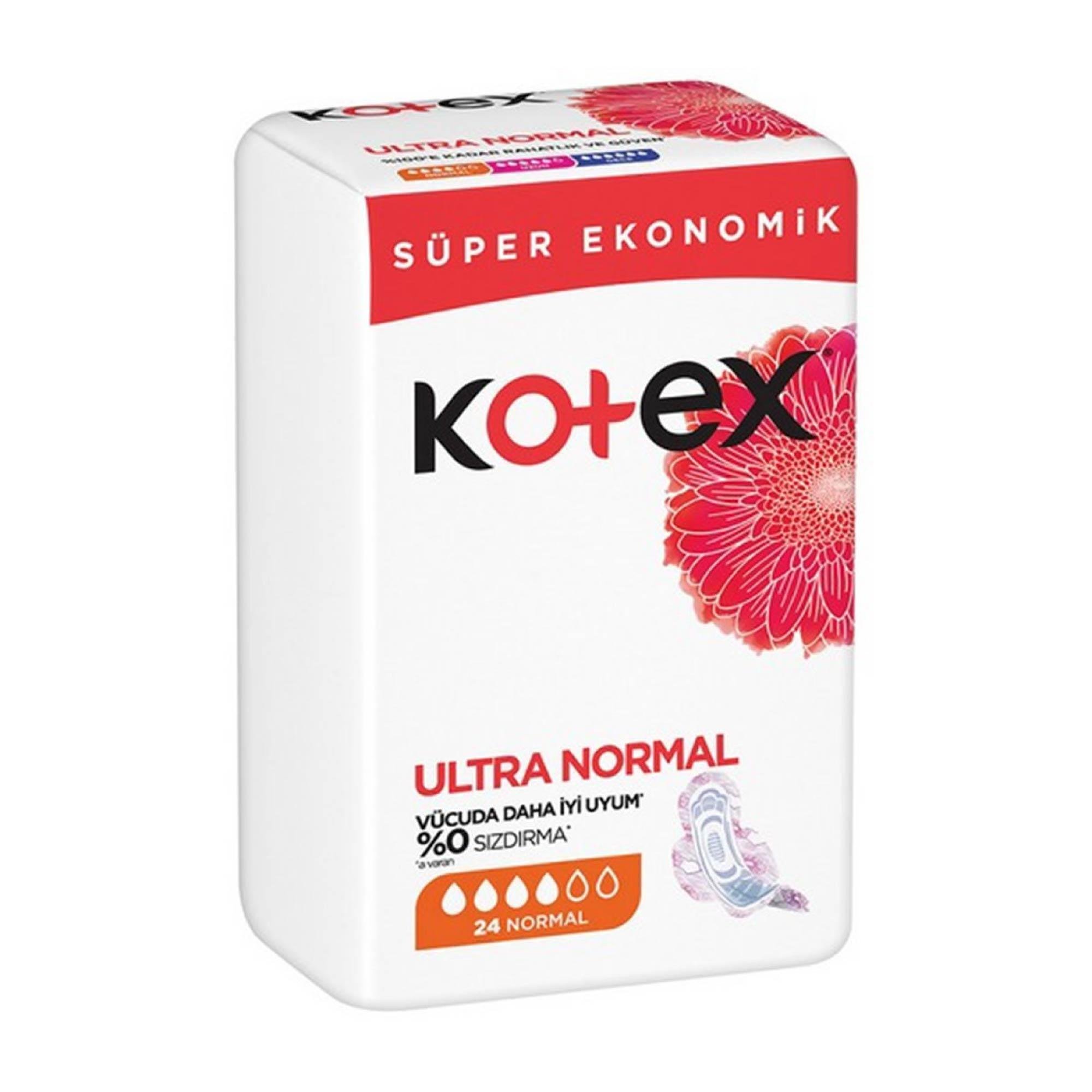Kotex Hijyenik Ped Normal Süper Ekonomi 24lü