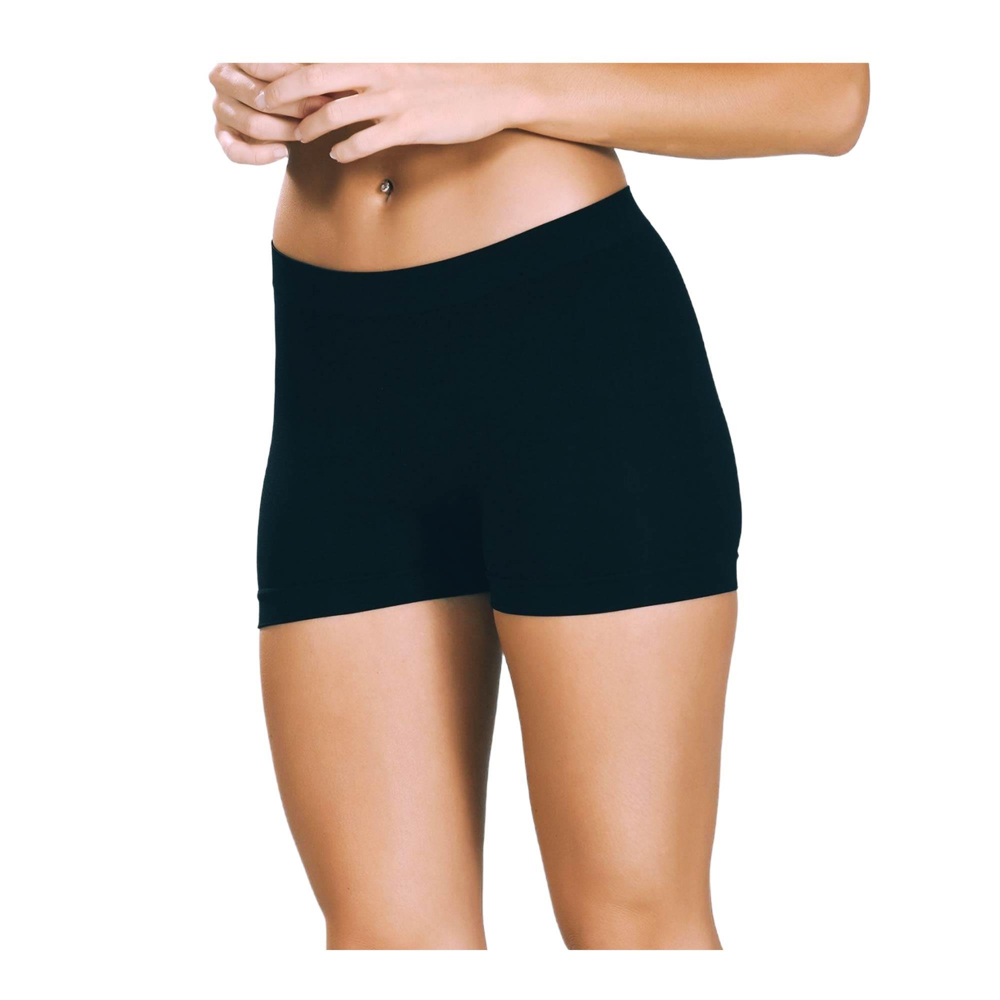 NBB Kadın Dikişsiz Şort Siyah XLarge 2008