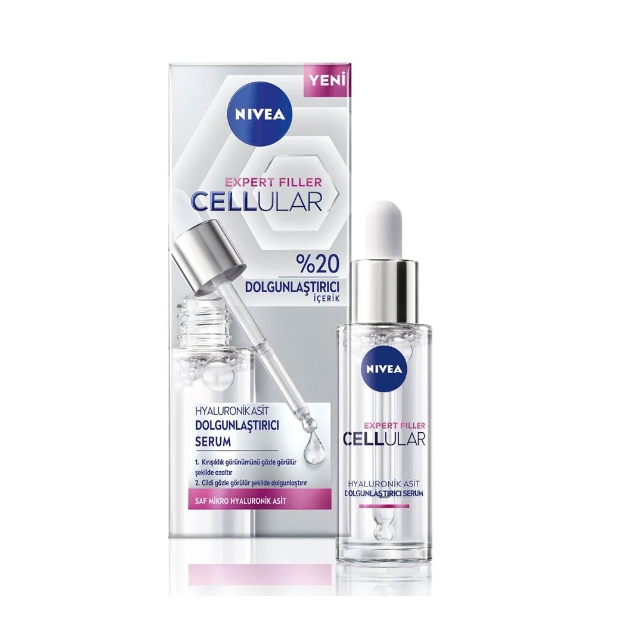 Nivea Cellular Expert Hyaluronik Asit Dolgunlaştırıcı Serum 30 ml