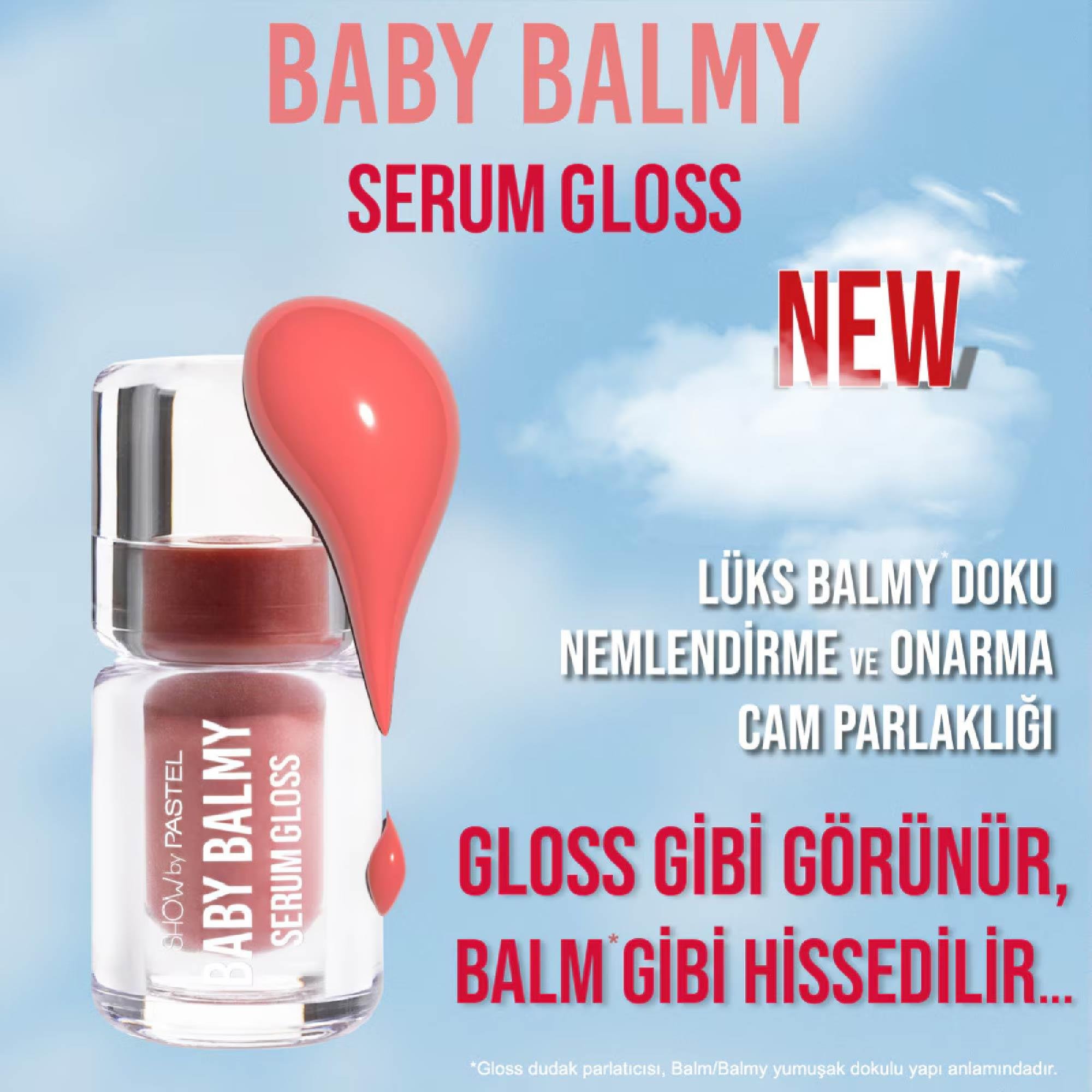 Pastel Baby Balmy Serum Gloss 34 Vibe