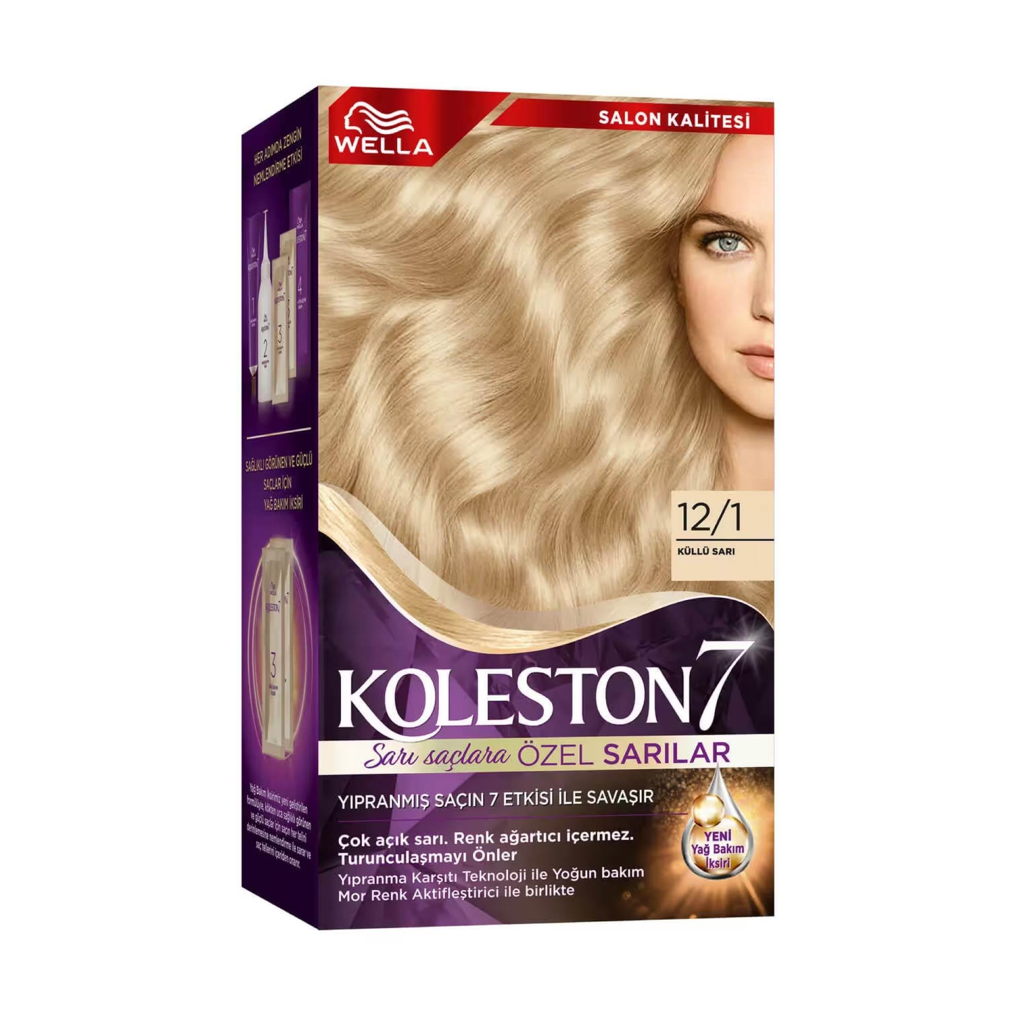 Koleston Set Boya Ekstra Küllü Sarı 12/1