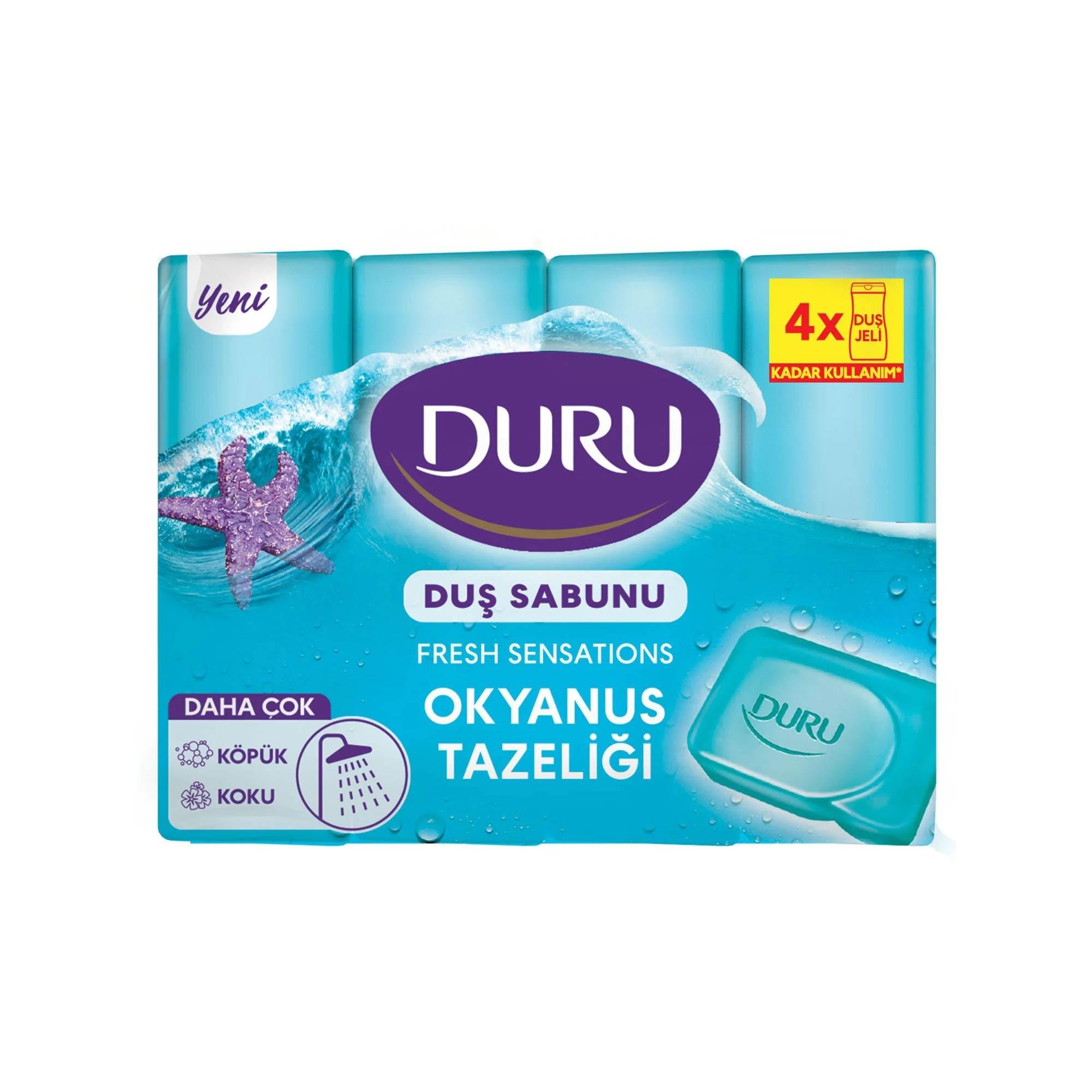 Duru Duş Sabunu Fresh Sensation Arındırıcı Okyanus Esintisi 600gr 