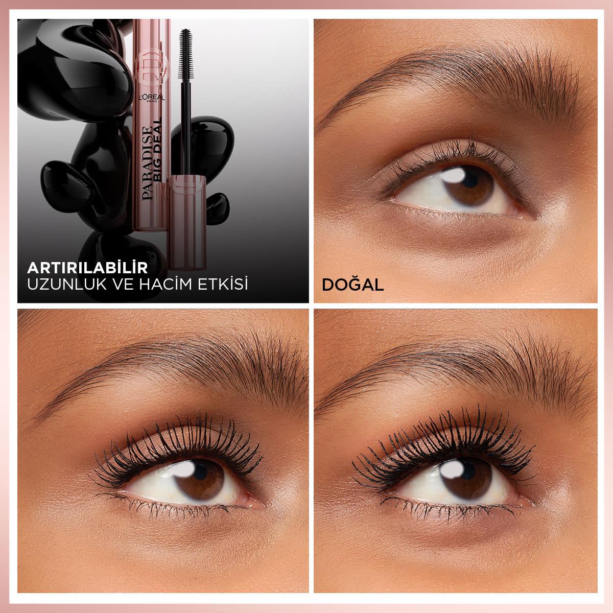 Loreal Paris Paradise Big Deal Maskara Siyah