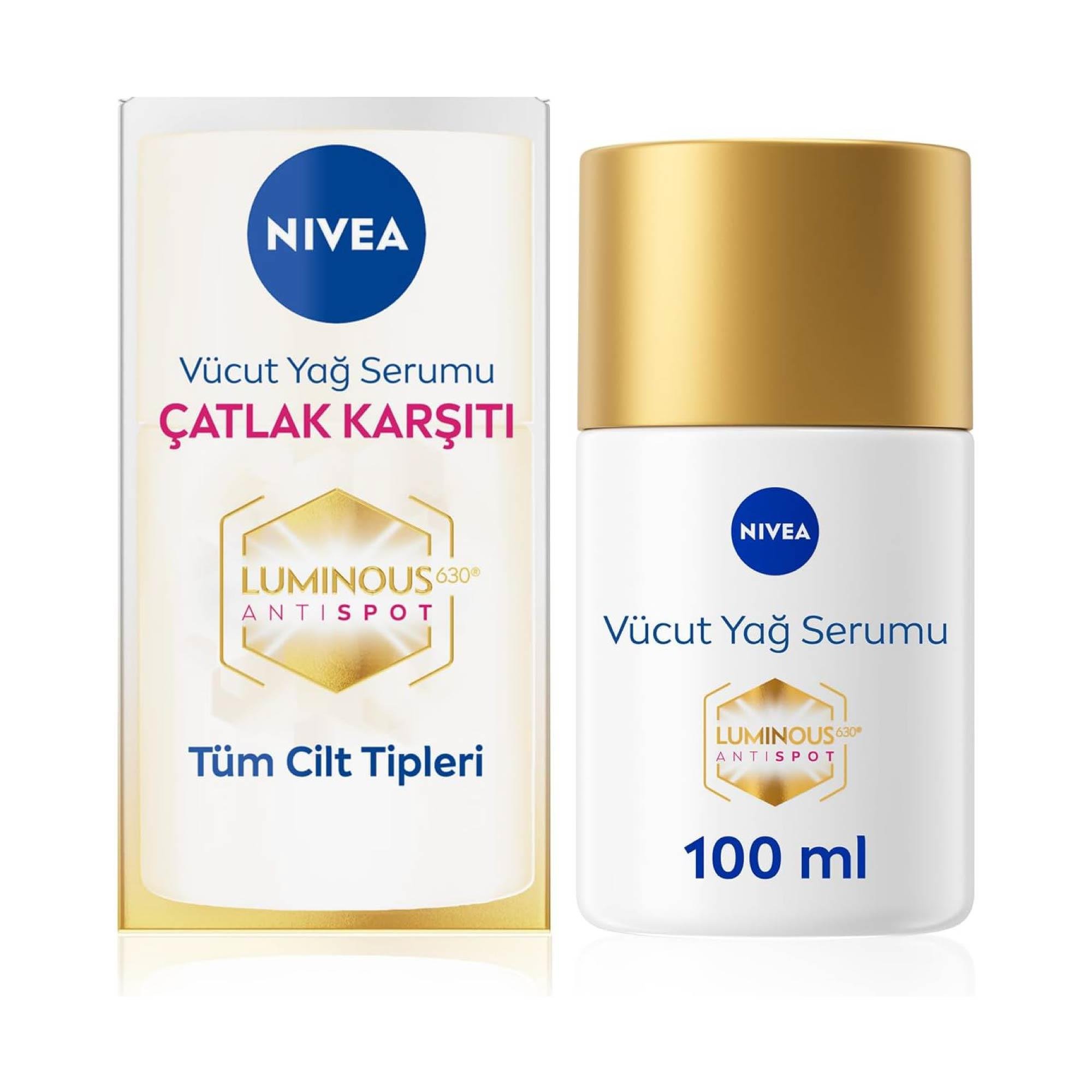 Nivea Luminous 630 Antispot Çatlak Karşıtı Vücut Yağ Serumu 100 ml