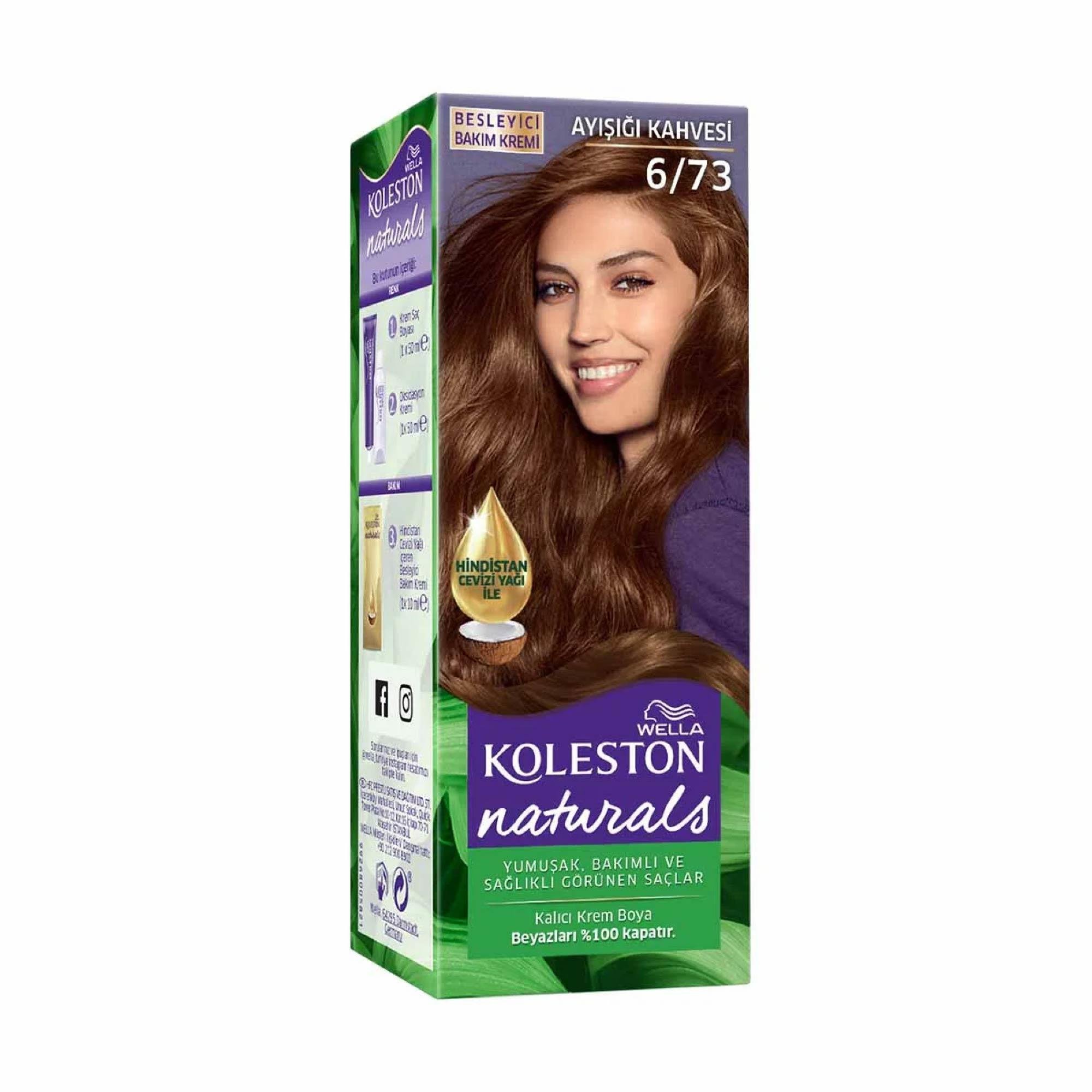 Koleston Naturals Set Boya Ayışığı Kahve 6/73