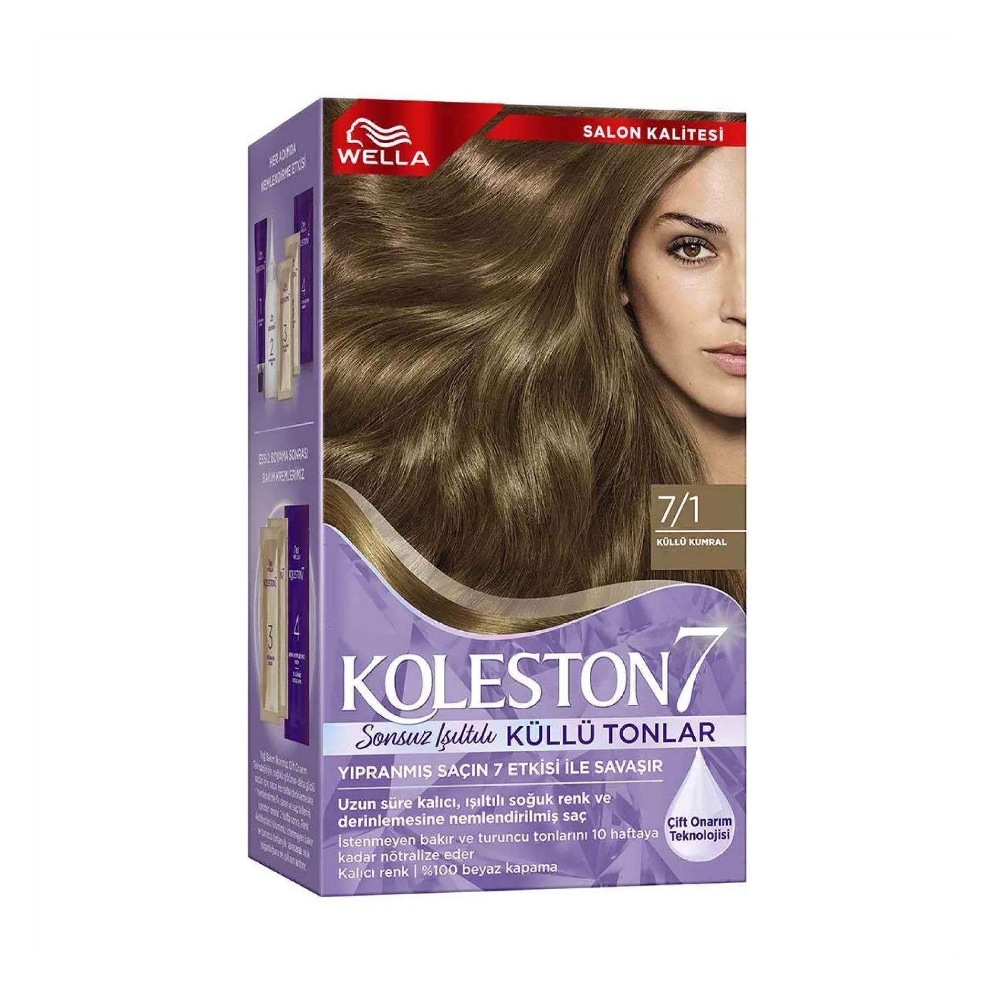 Koleston Set Boya Küllü Kumral 7/1