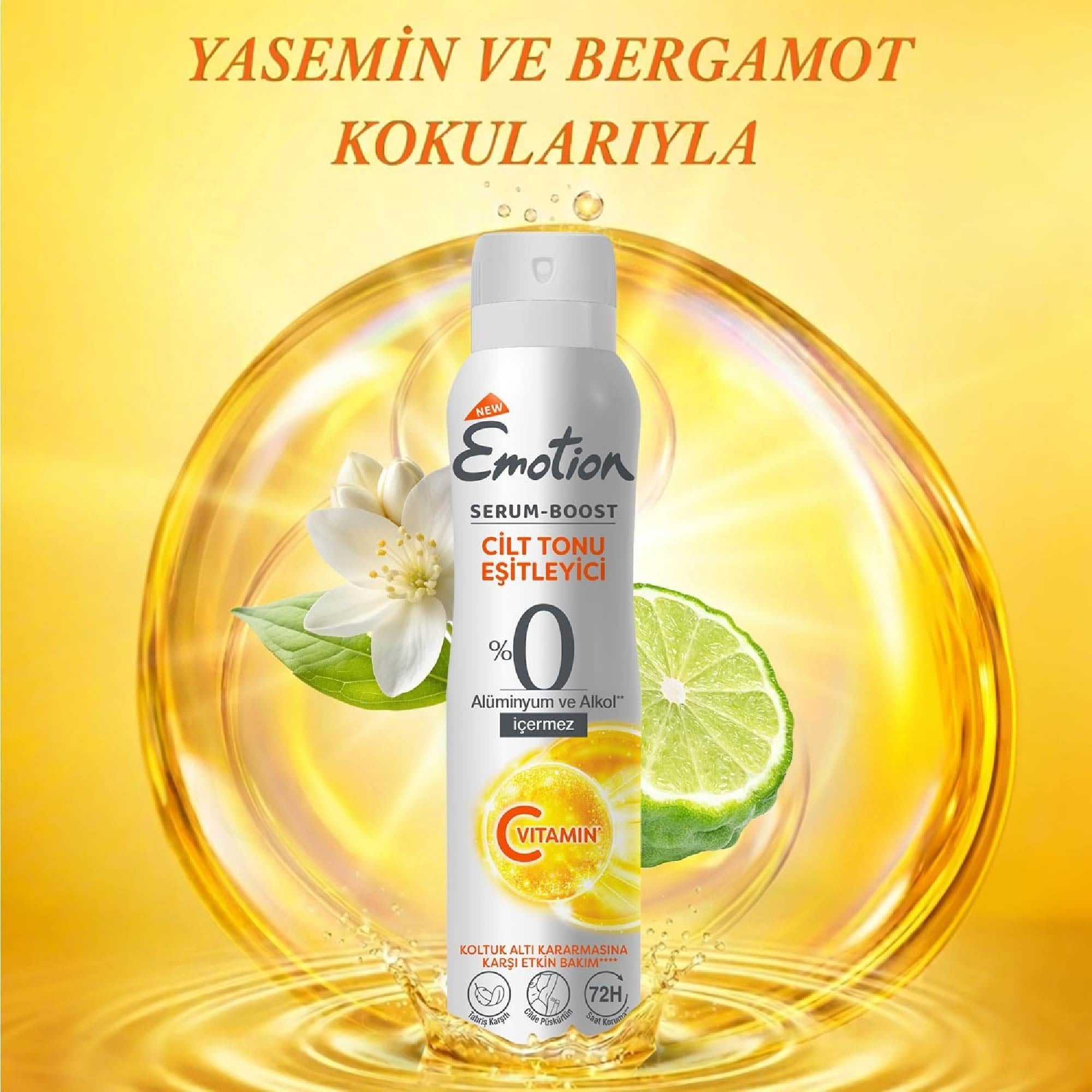 Emotion Serum-Boost Cilt Tonu Eşitleyici Deodorant 150 ml