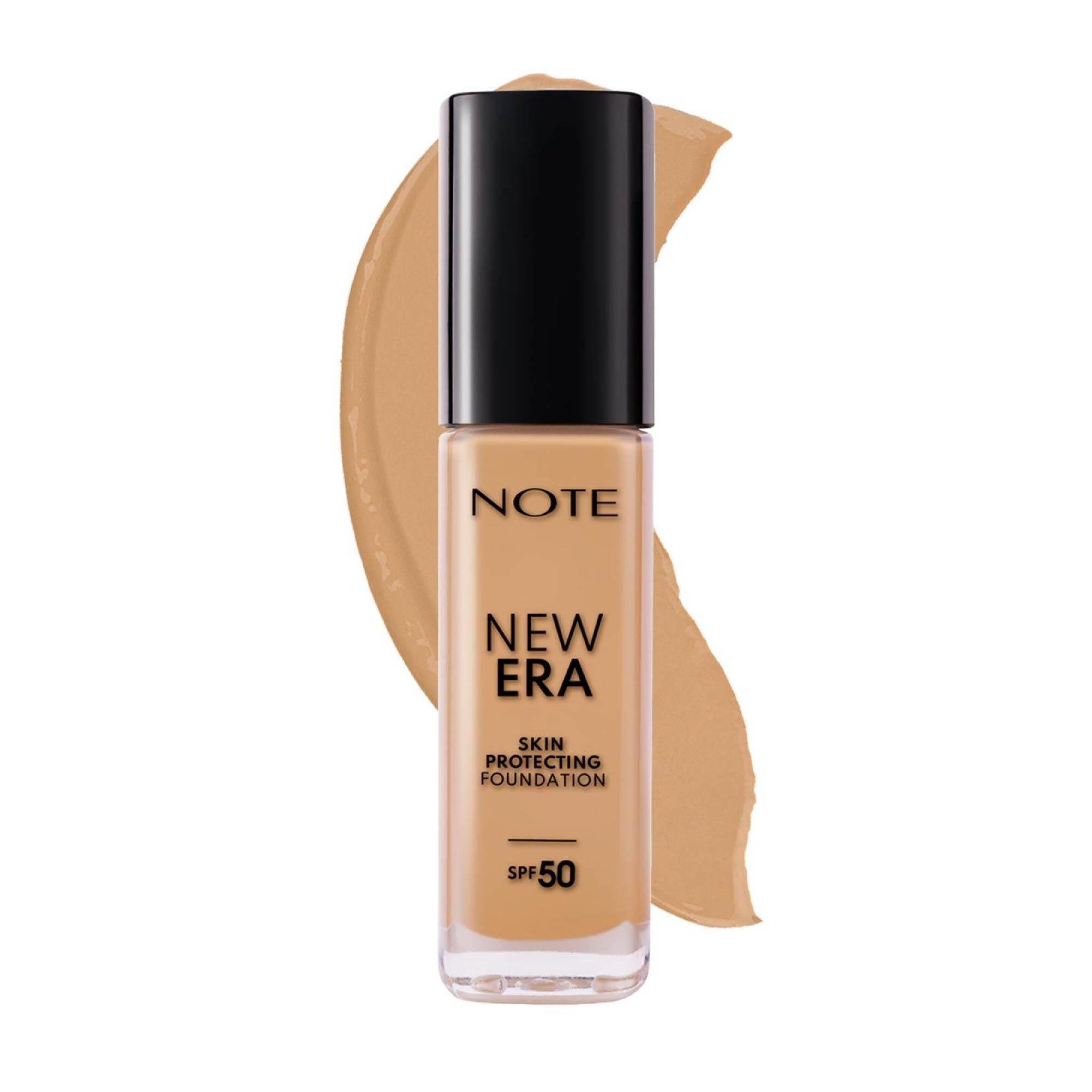 Note New Era Skin Protecting Fondöten 160 Warm Almond SPF + 50 30 ml	