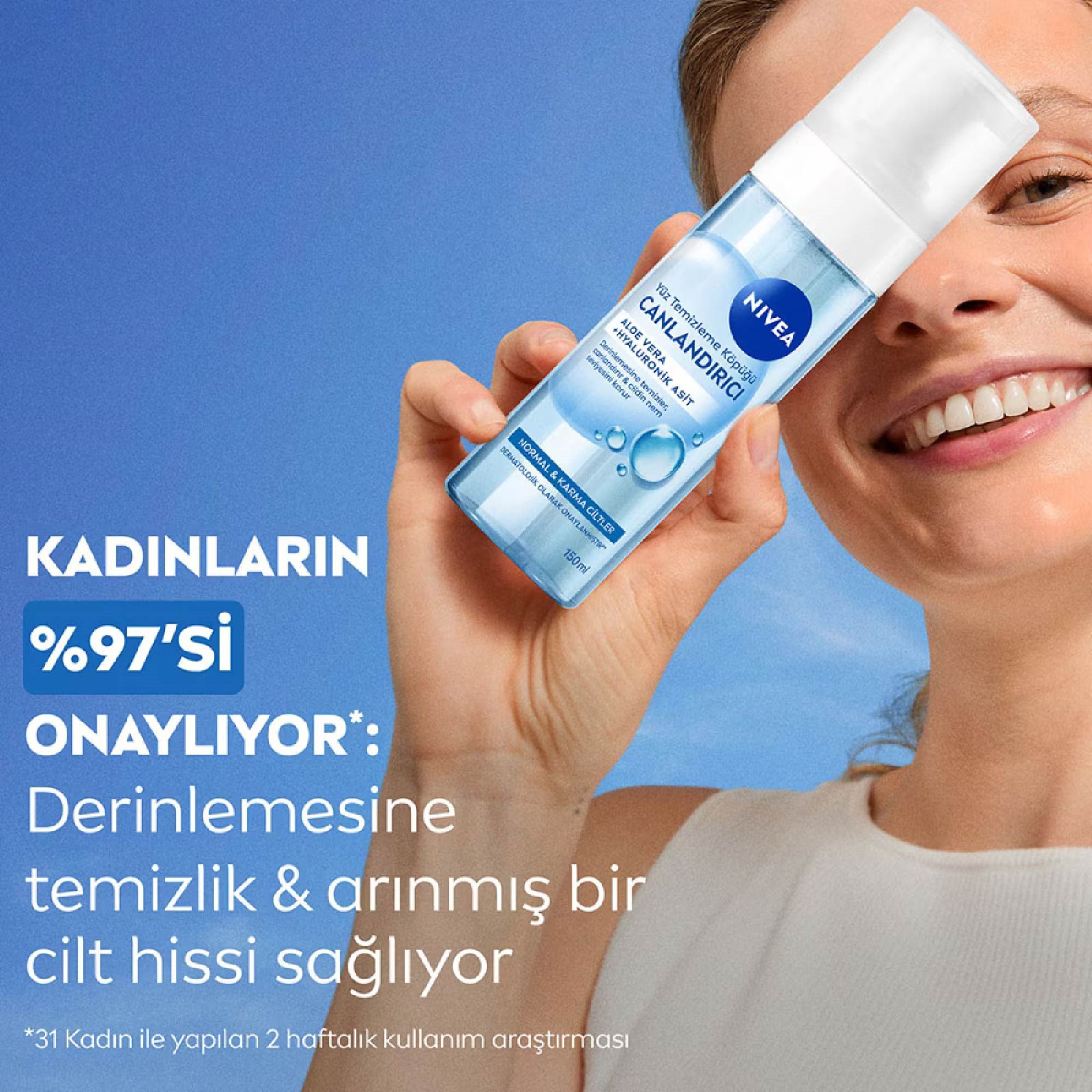 Nivea Canlandırıcı Yüz Temizleme Köpüğü