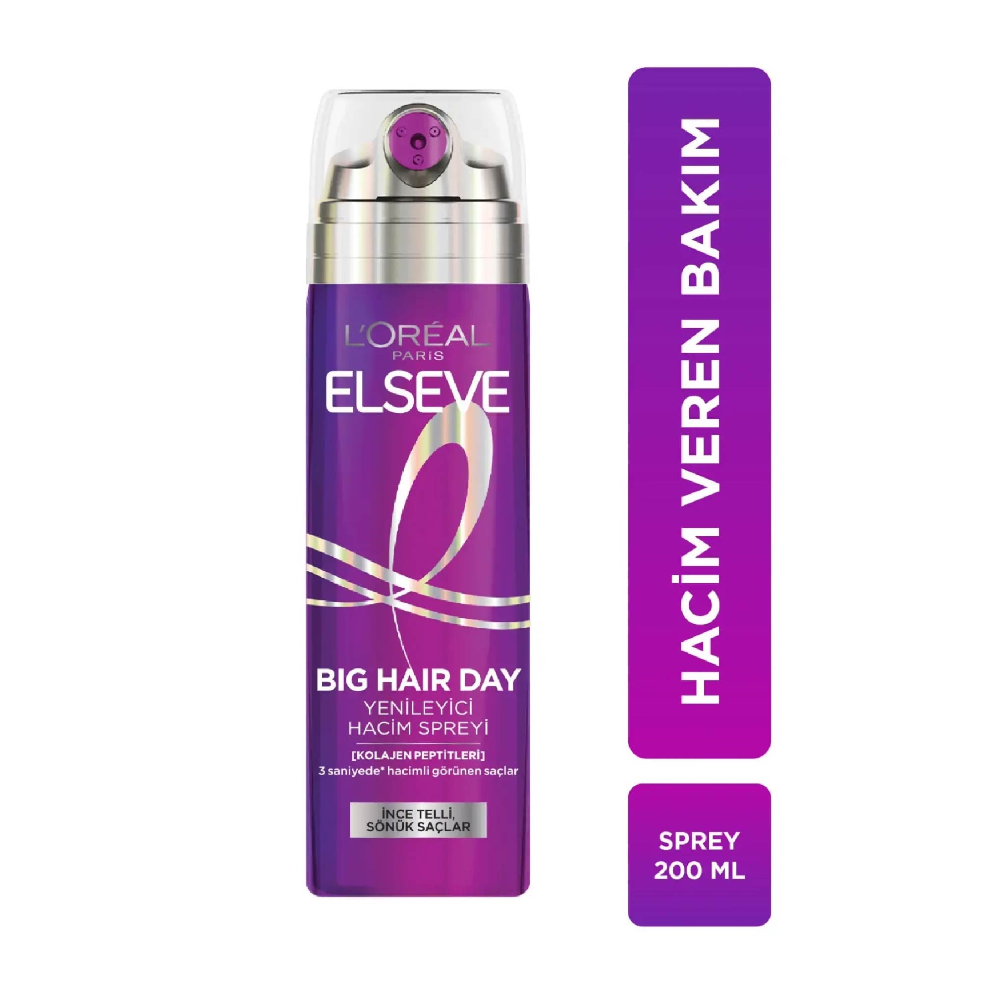 Elseve Collagen Lifter İçeren Hacim Veren Yenileyici Hacim Spreyi 200ml 