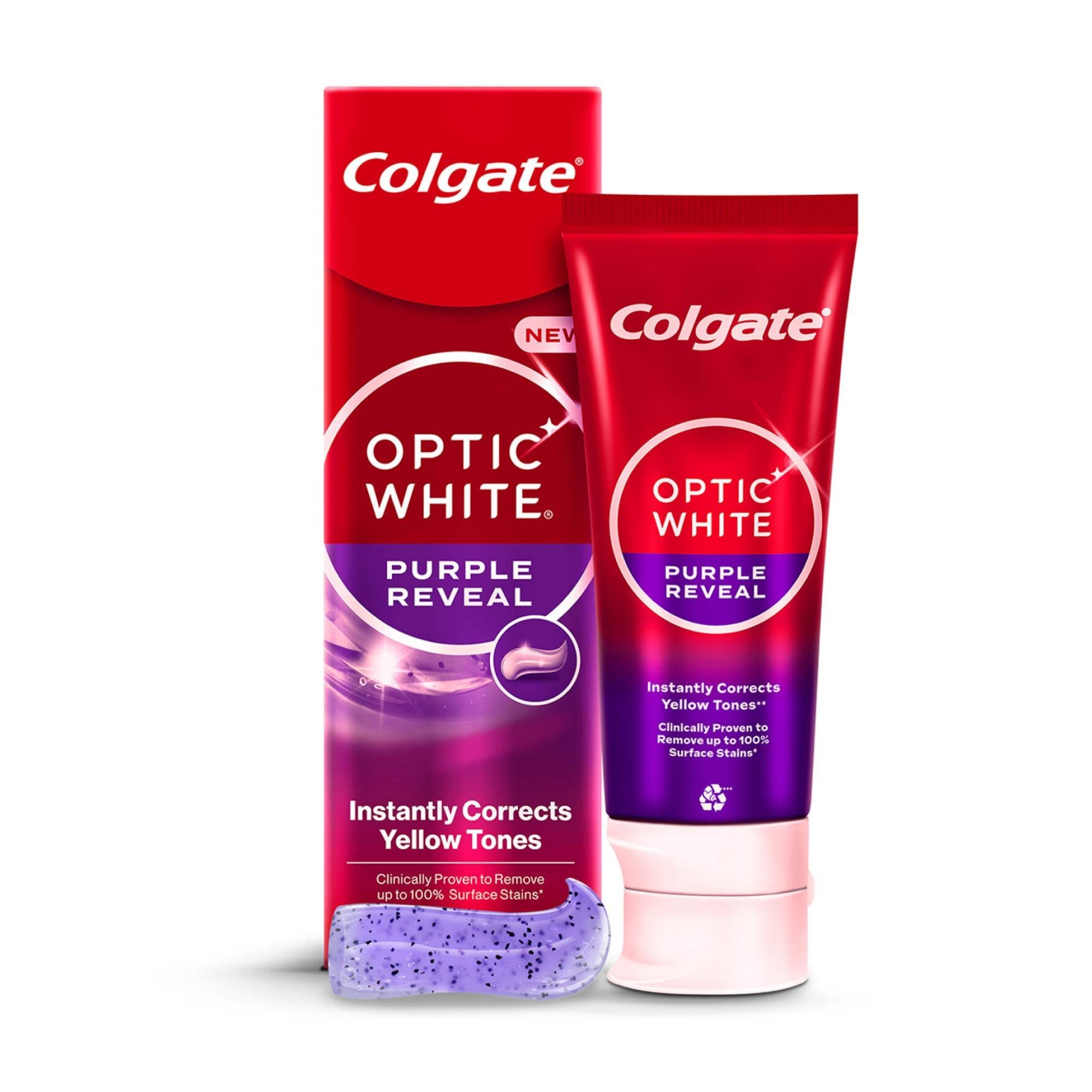 Colgate Diş Macunu Optic White Purple Reveal 75 ml