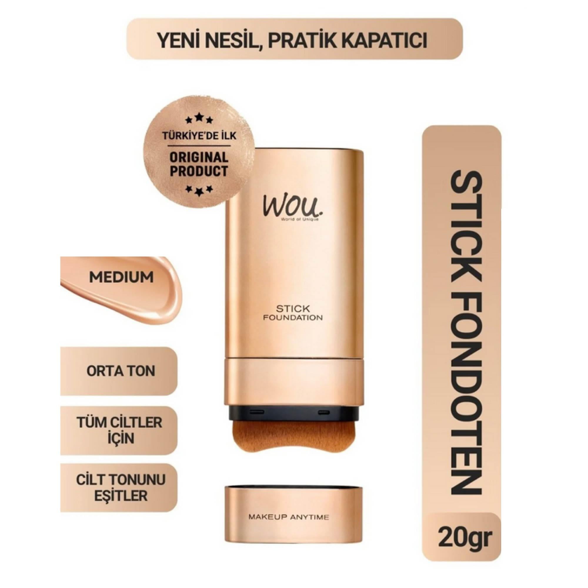 Wou Pratik Kapatıcı Orta Ton 20 gr
