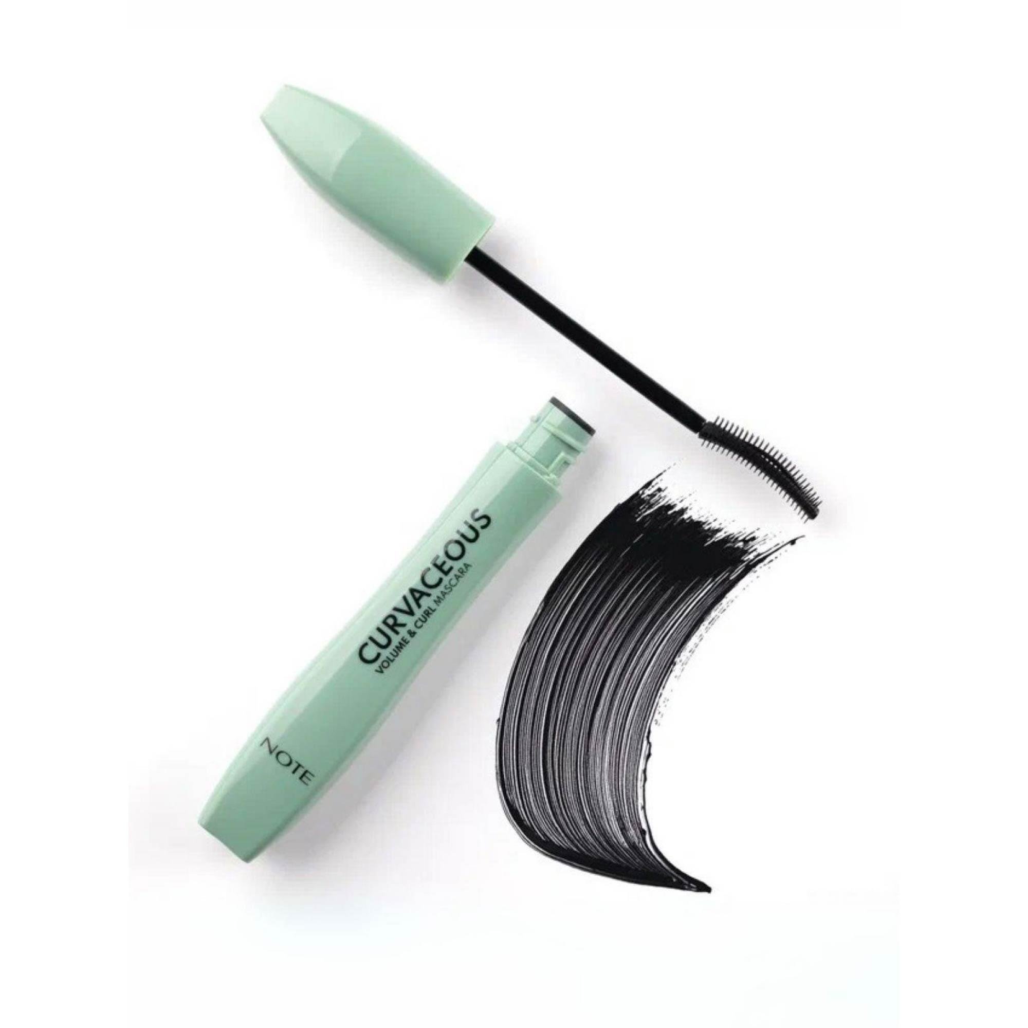 Note Curvaceous Hacim ve Kıvırma Etkili Maskara Siyah
