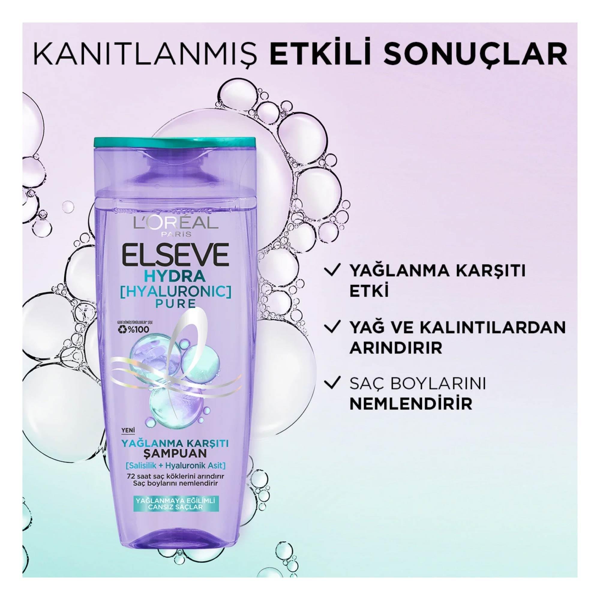 Elseve Şampuan Hydra Yağlanma Karşıtı 300 ml