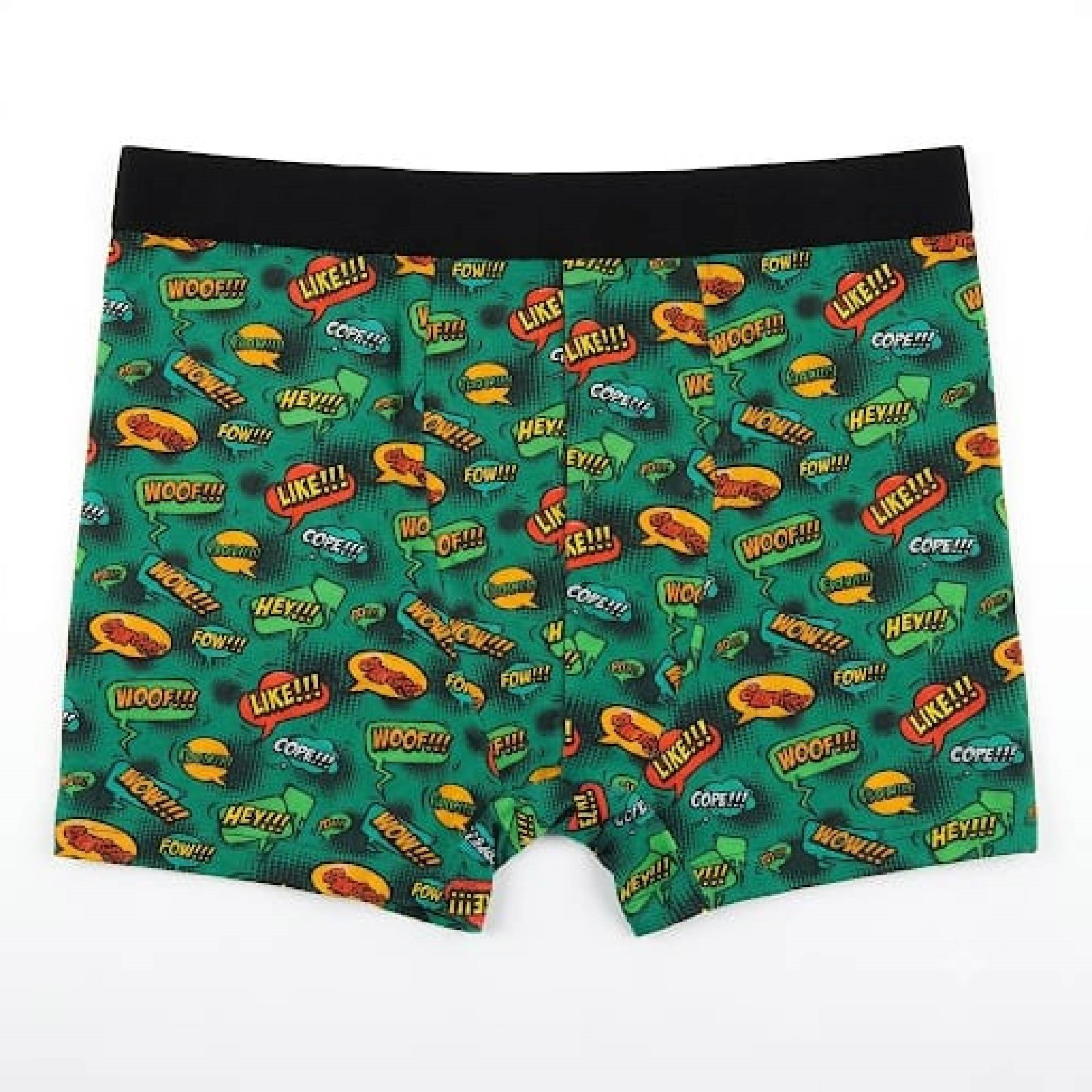 Berrak Erkek Grafiti Desenli Boxer 4431 3XLarge