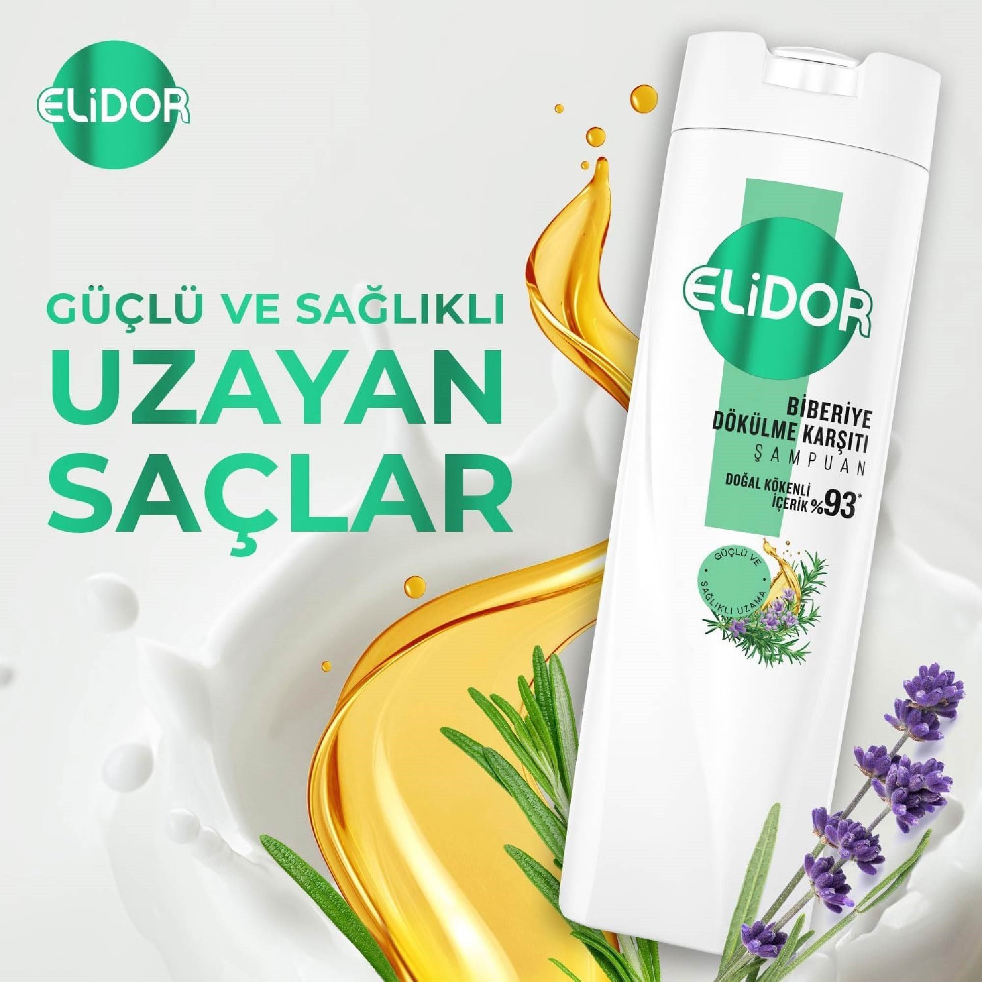 Elidor Şampuan Biberiye Dökülme Karşıtı 350 ml