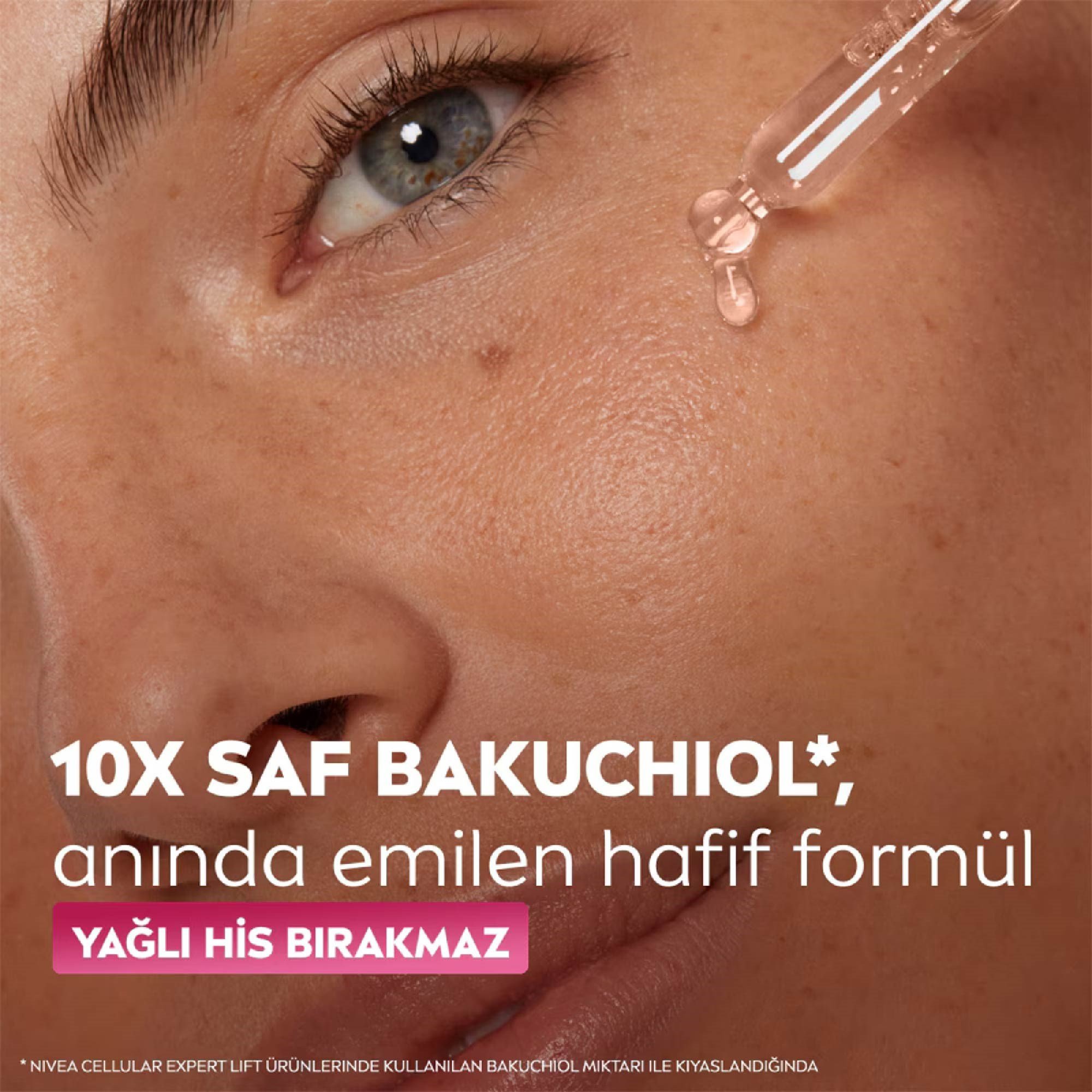 Nivea Doğal Retinol Alternatifi Bakuchiol Cilt Bakım Serumu Cellular Expert Lift 30 ml