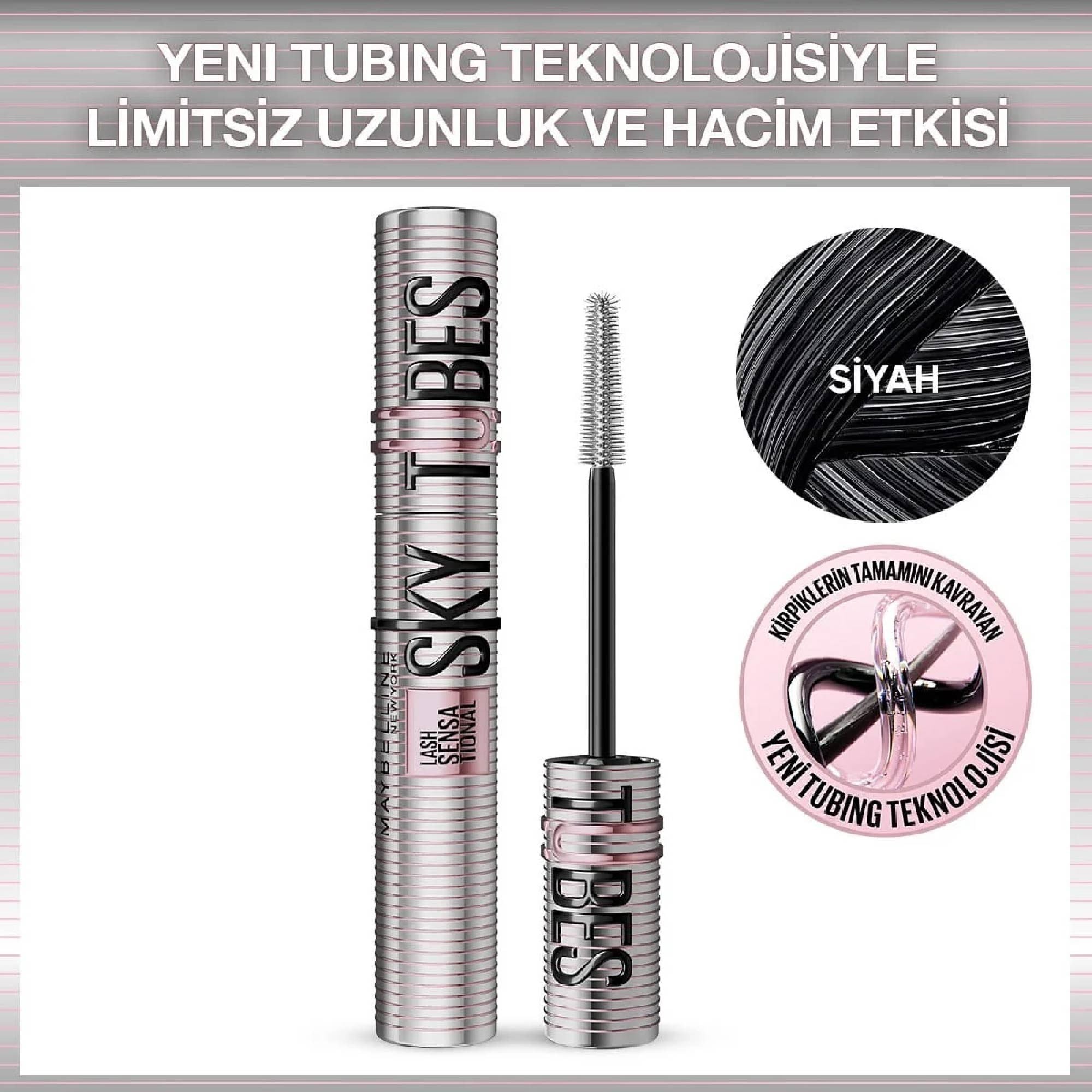 Maybelline Lash Sensational Sky Tubes Maskara