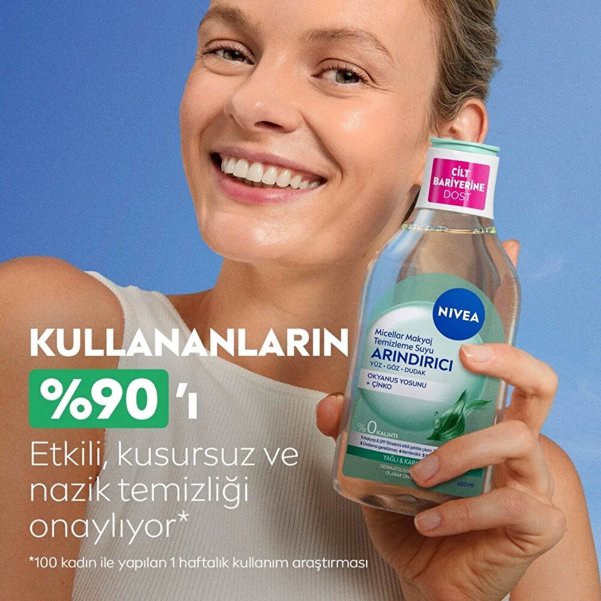 Nivea Micellar Makyaj Temizleme Suyu Arındırıcı 400 ml