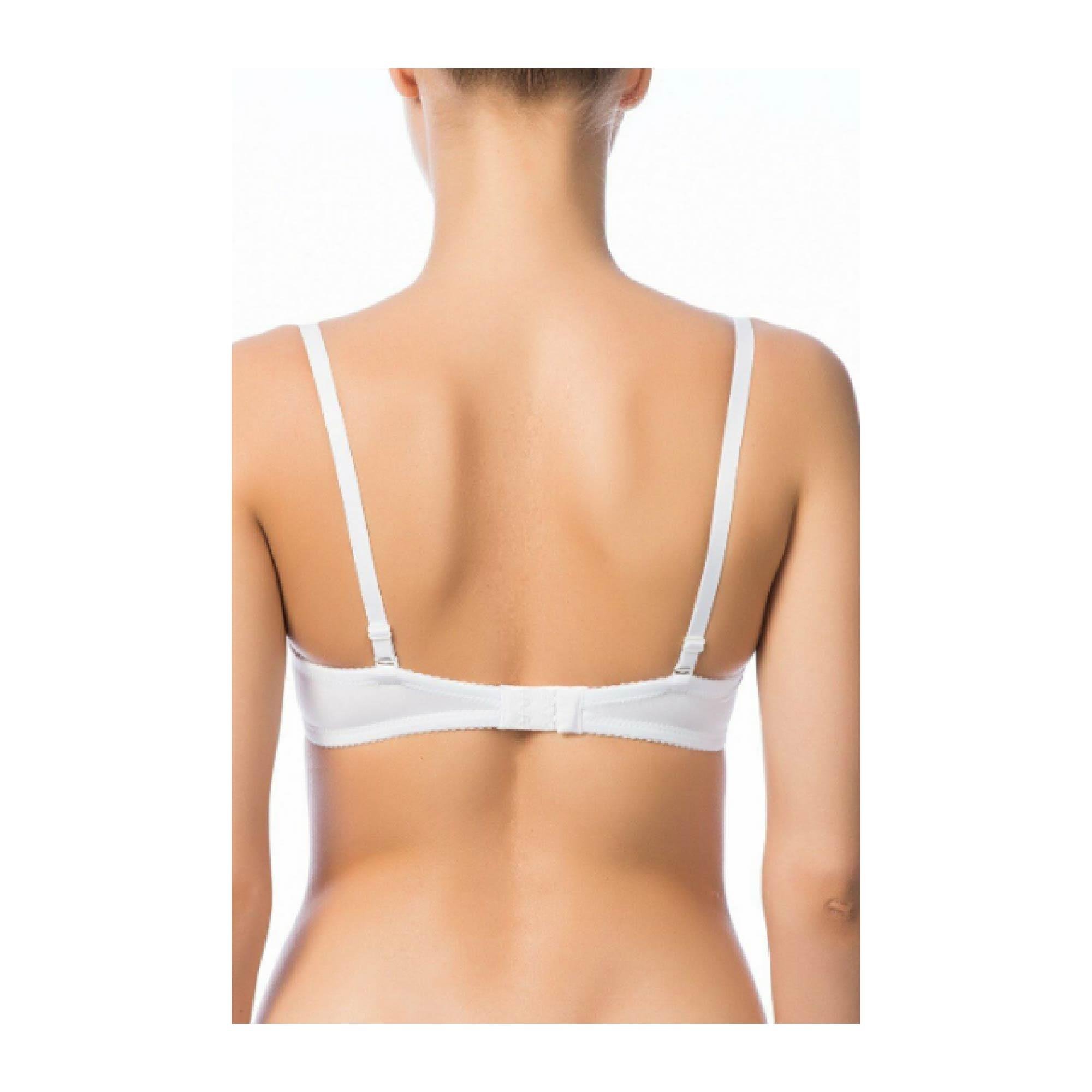 NBB Kadın Dolgusuz Straplez Sütyen Beyaz /80 3510
