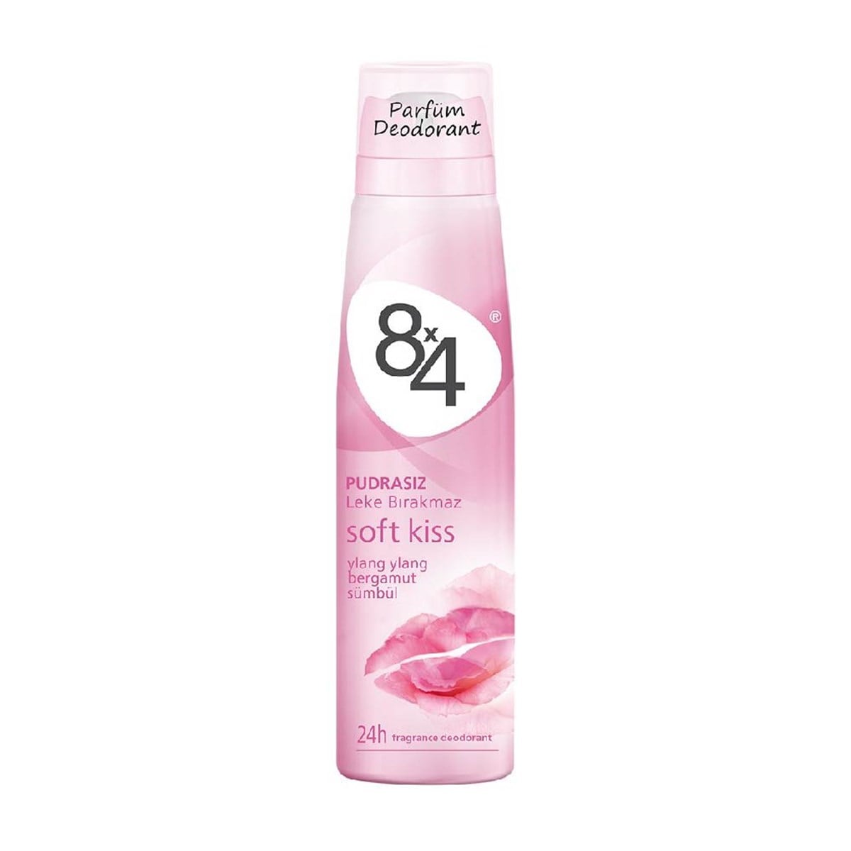 8x4 Soft Kiss Deodorant Sprey Kadın 150 ml