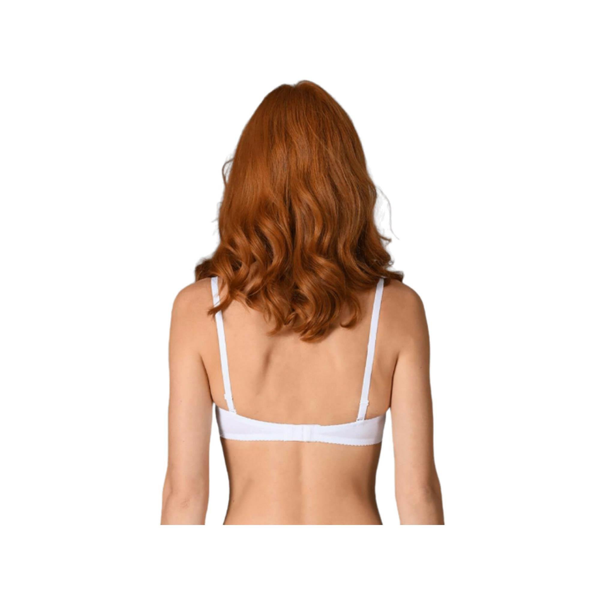 NBB Kadın Destekli Straplez Sütyen Beyaz /85 3520	