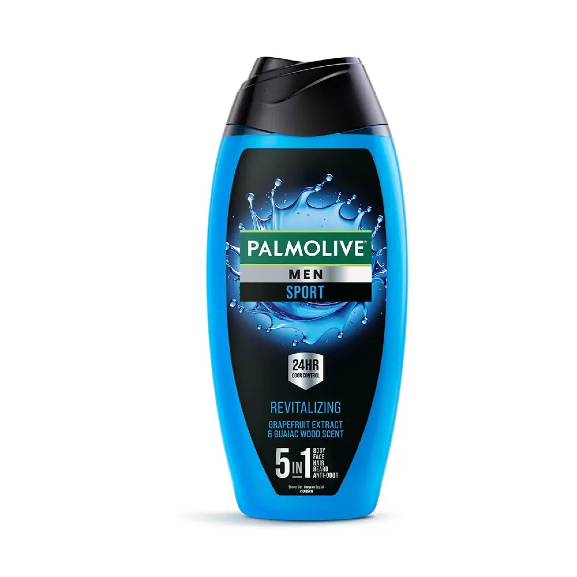 Palmolive Duş Jeli Men Sport Revitalizing Canlandırıcı Vücut,Saç,Sakal ve Yüz  İçin 500ml