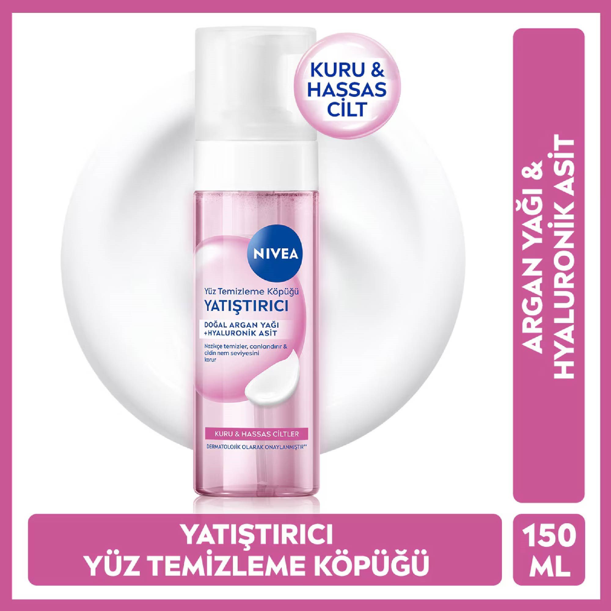 Nivea Yatıştırıcı Yüz Temizleme Köpüğü