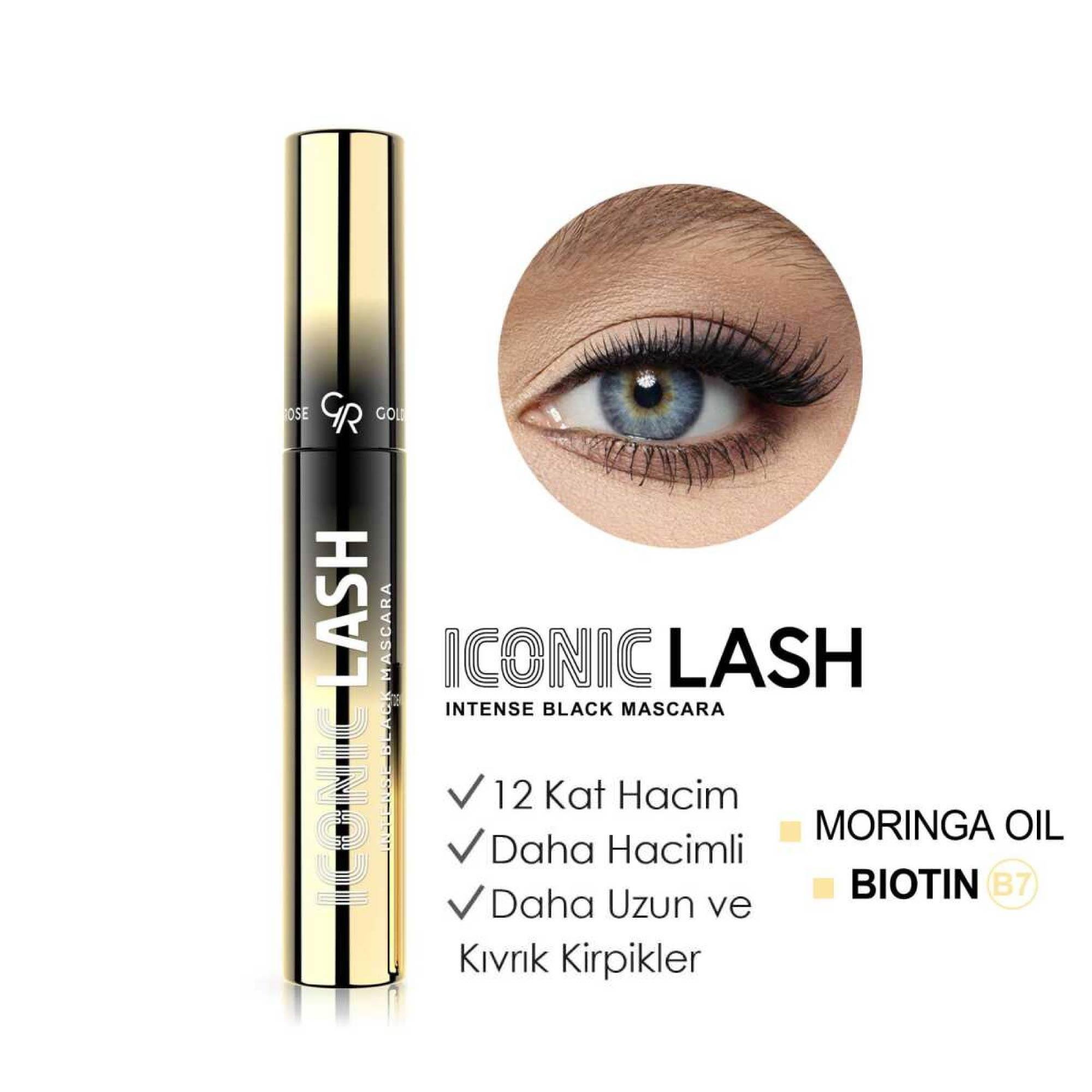 Golden Rose Iconic Lash Intense Black Mascara