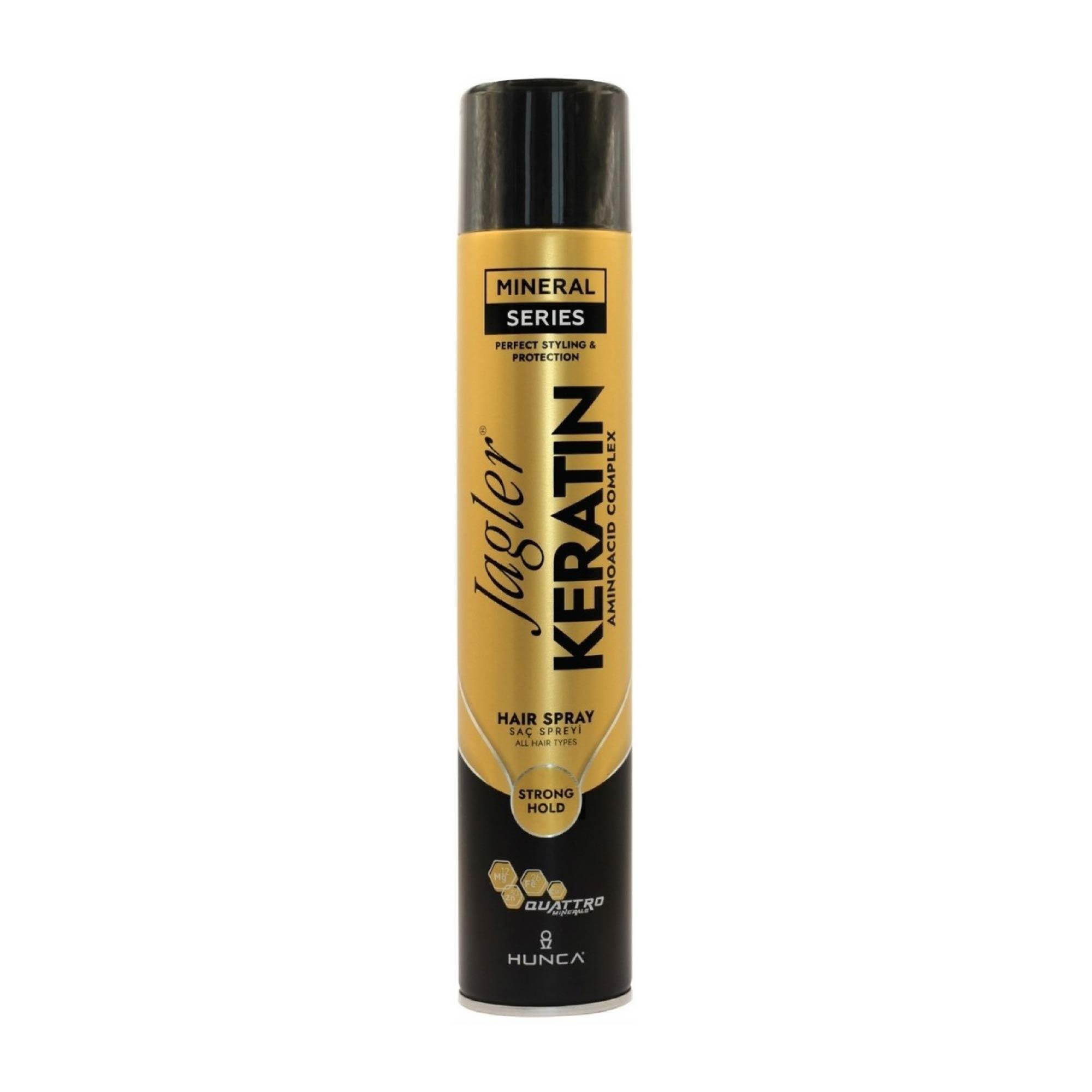 Jagler Keratin Güçlü Tutuş Saç Spreyi 400ml 