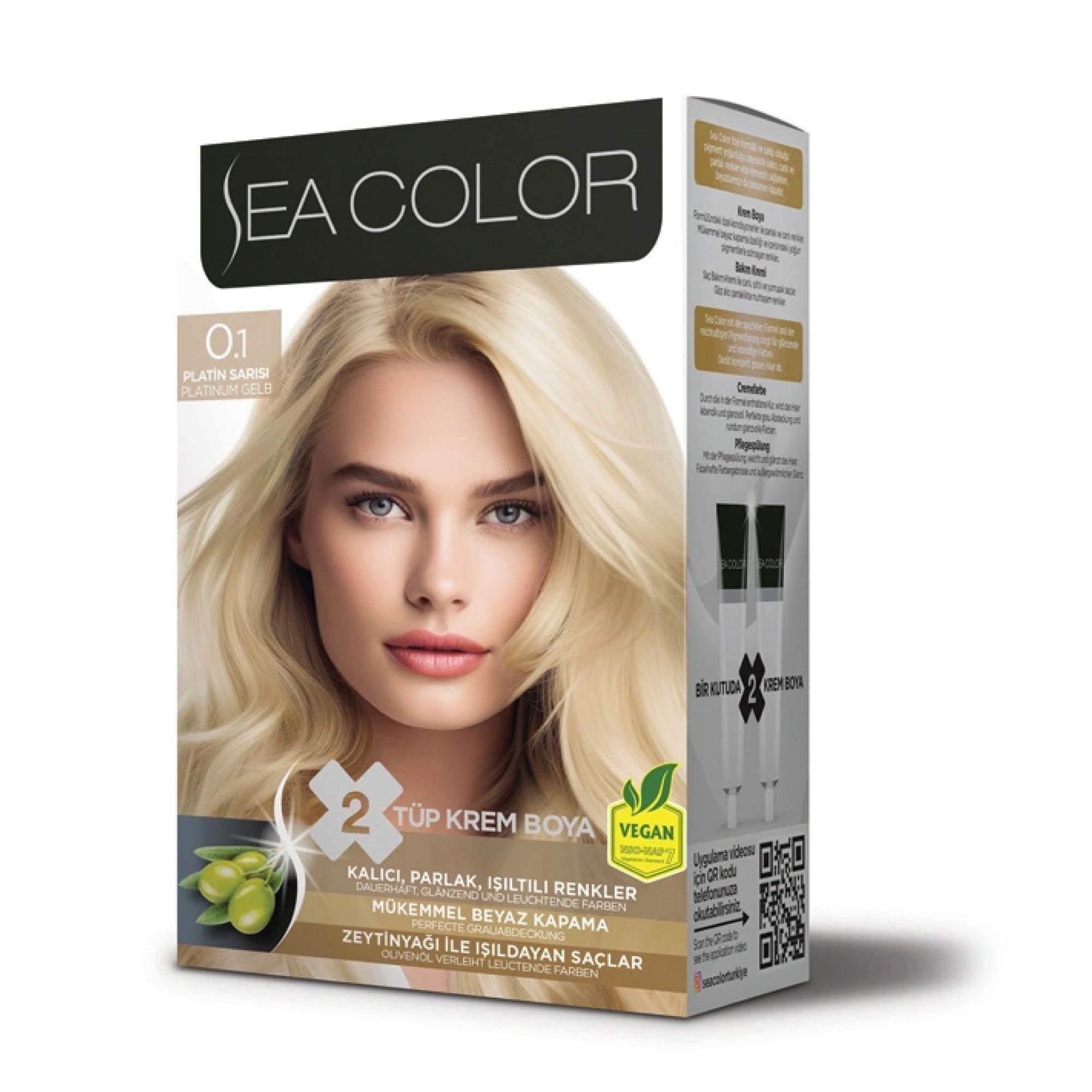 Sea Color Set Boya 0.1 Platin Sarısı