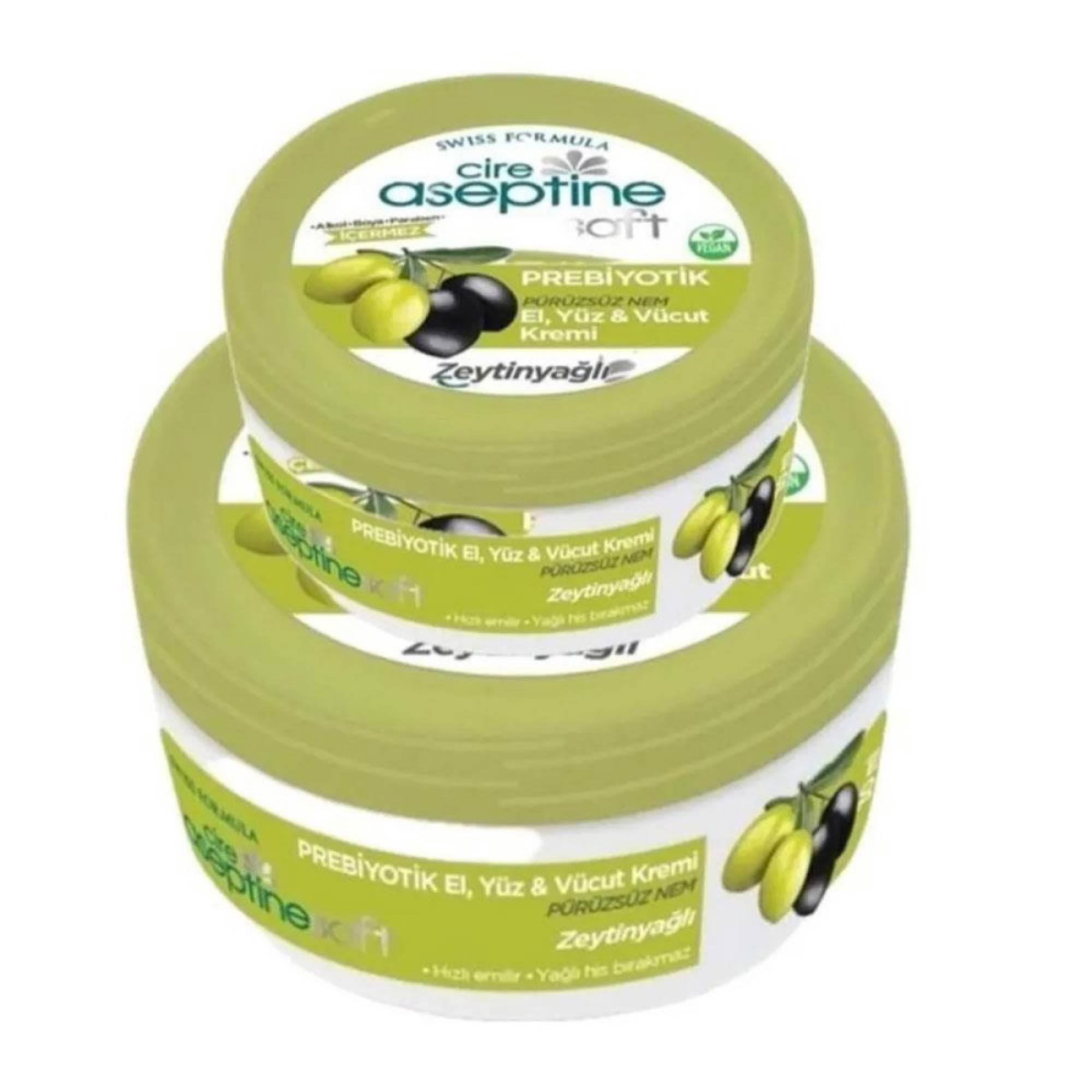  Cire Aseptine Prebiyotik Krem Zeytinyağlı 100ml + 30ml