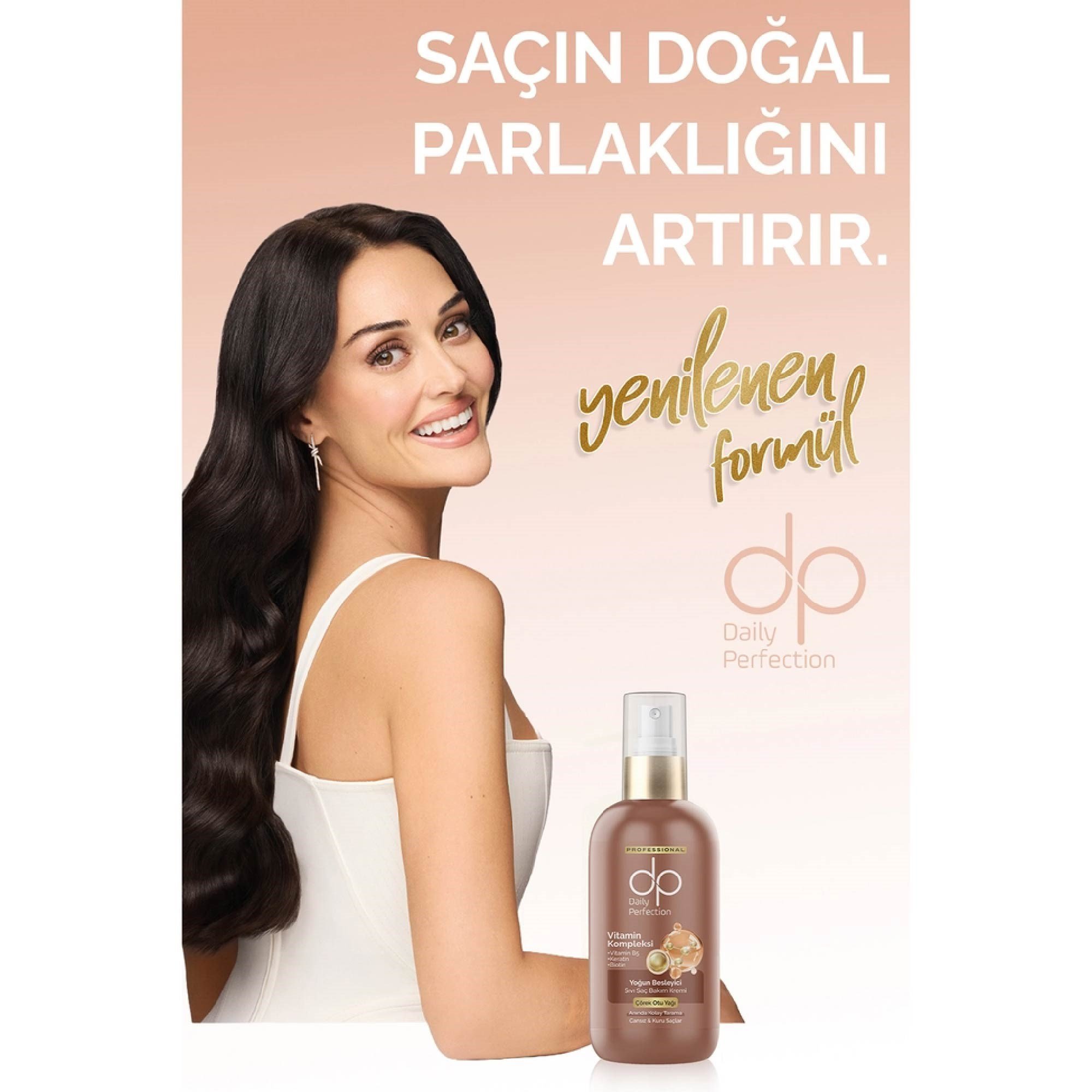Dp Durulanmayan Yoğun Besleyici Sıvı Saç Bakım Kremi Çörek Otu Yağı 200 ml