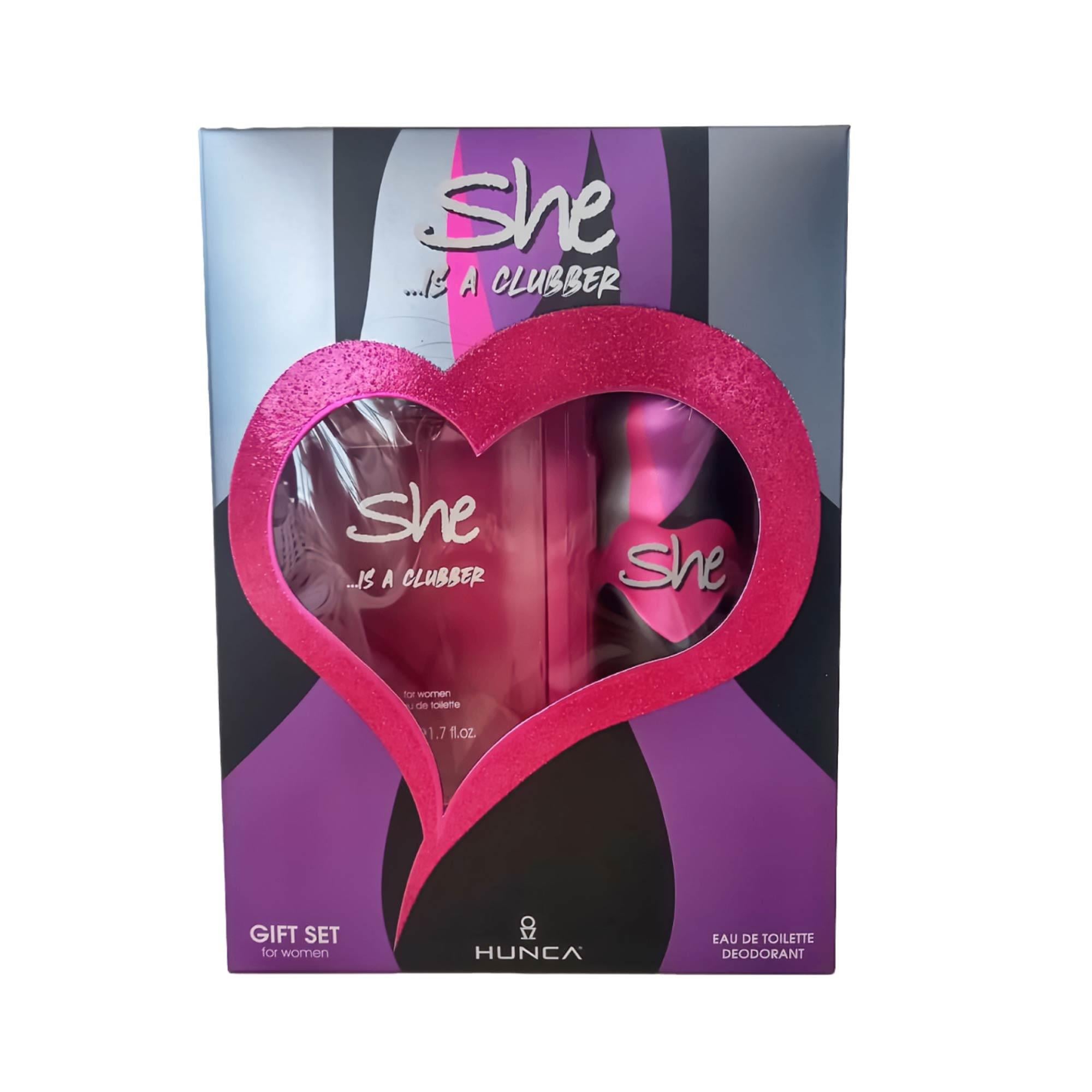 She Is A Clubber Parfüm 50ml + She Is A Clubber Deodorant 150ml
