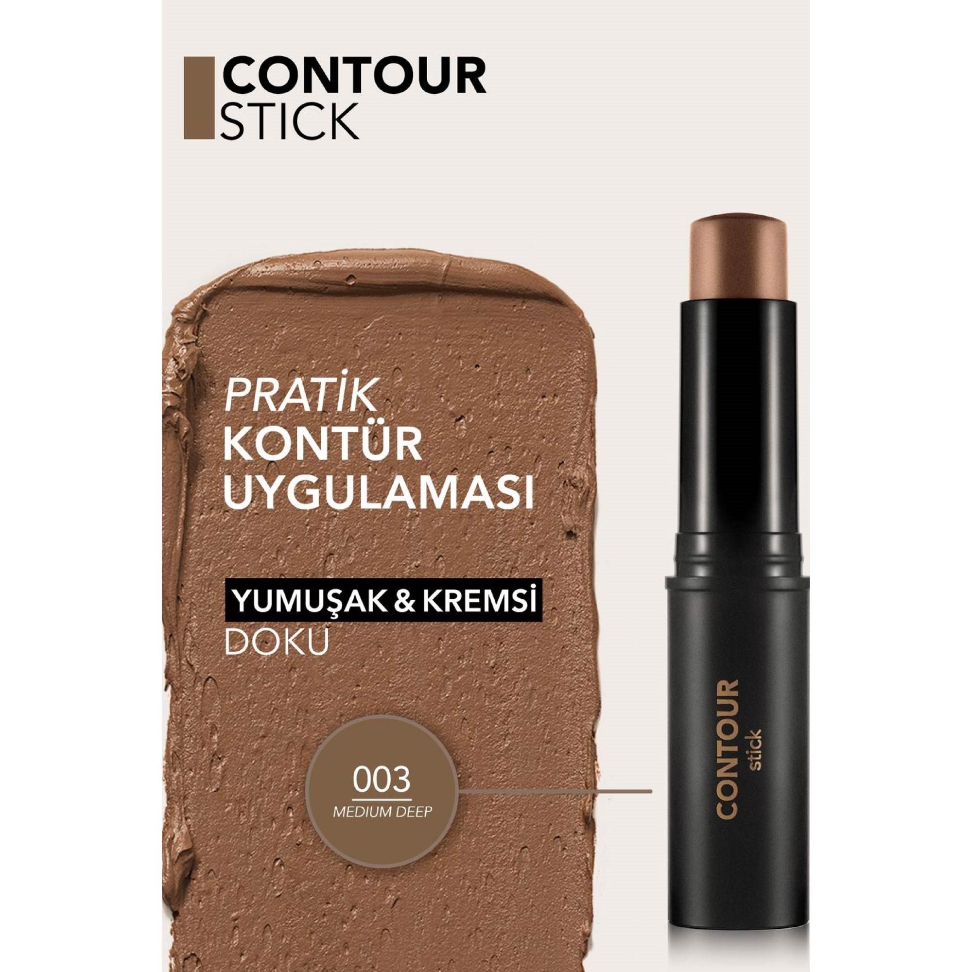 Flormar Contour Stick No:03 Medium Deep