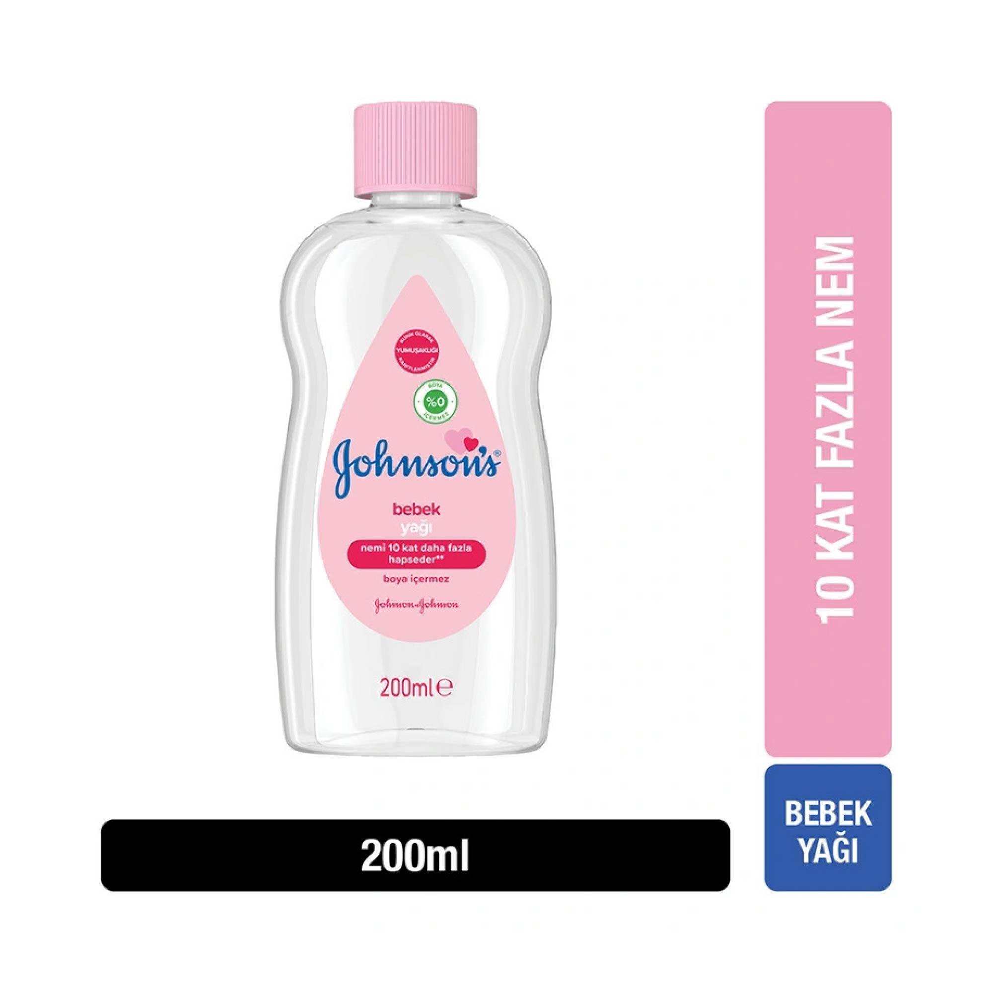 Johnson's Baby Yağ 200 Ml.
