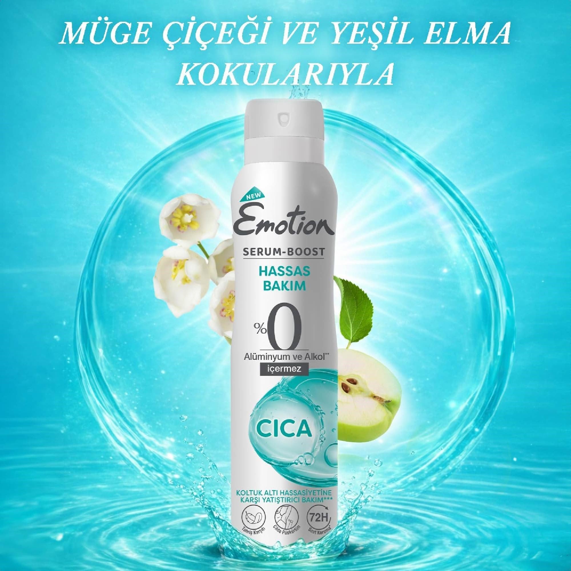 Emotion Serum-Boost Hassas Bakım Cica deodorant 150 ml