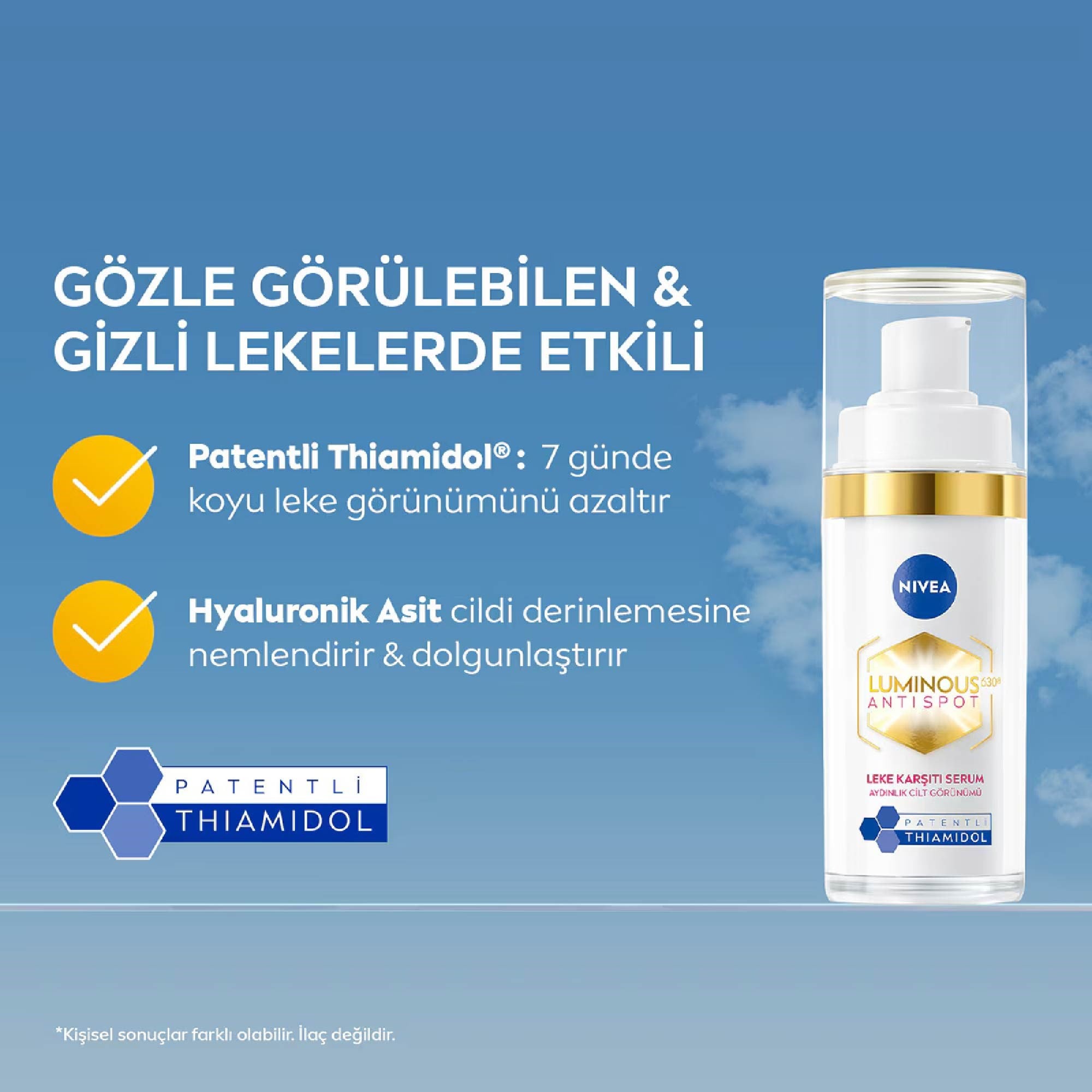 Nivea Cellular Luminous630 Antispot Leke Giderici Serum 30ml