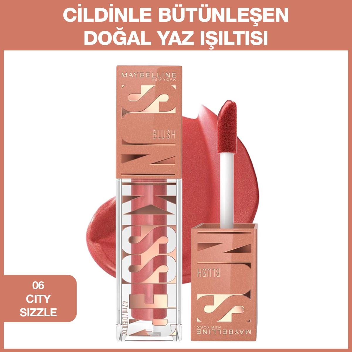 Maybelline New York Sunkisser Blush Allık 06 City Sizzle
