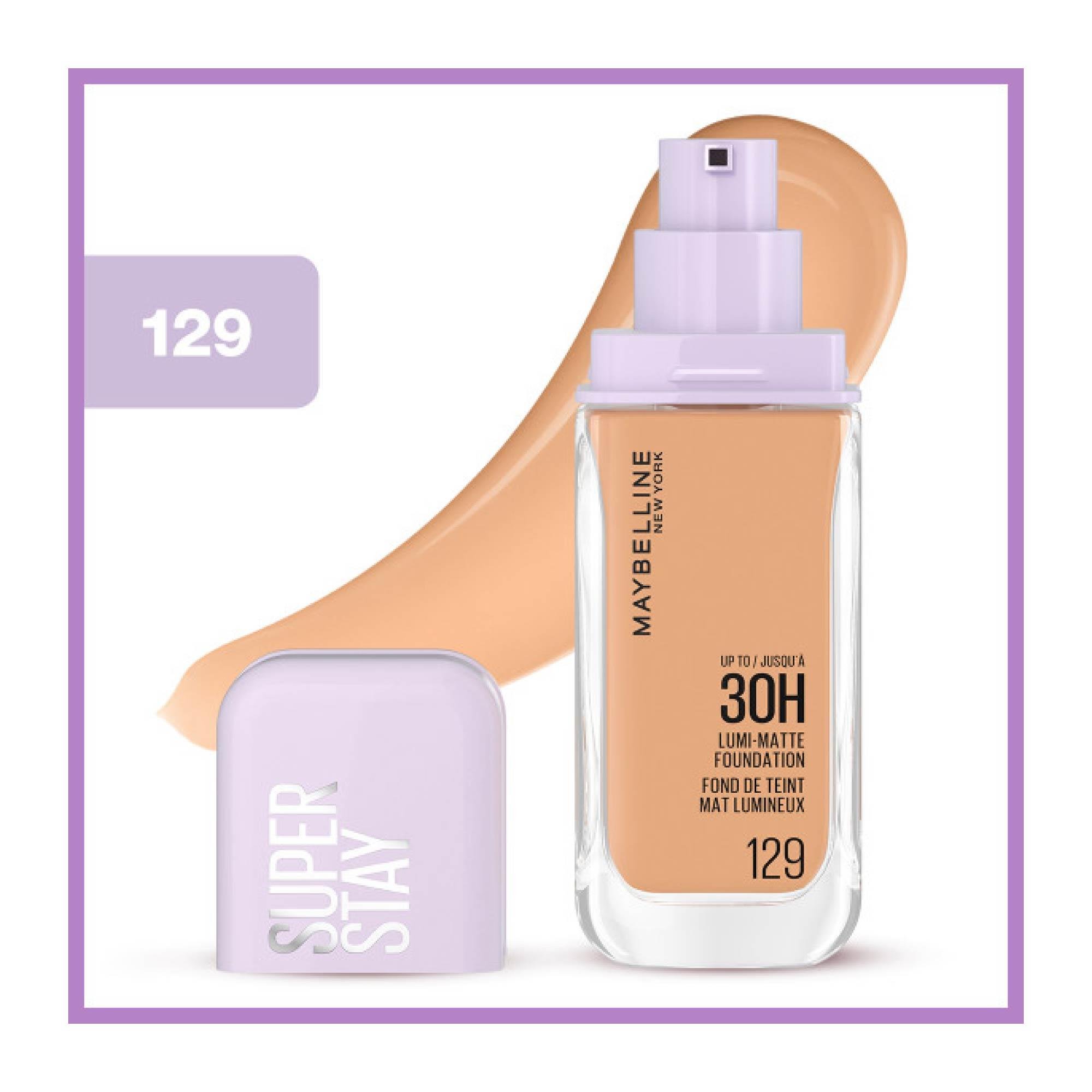 Maybelline New York Super Stay Lumi Matte Fondöten 129