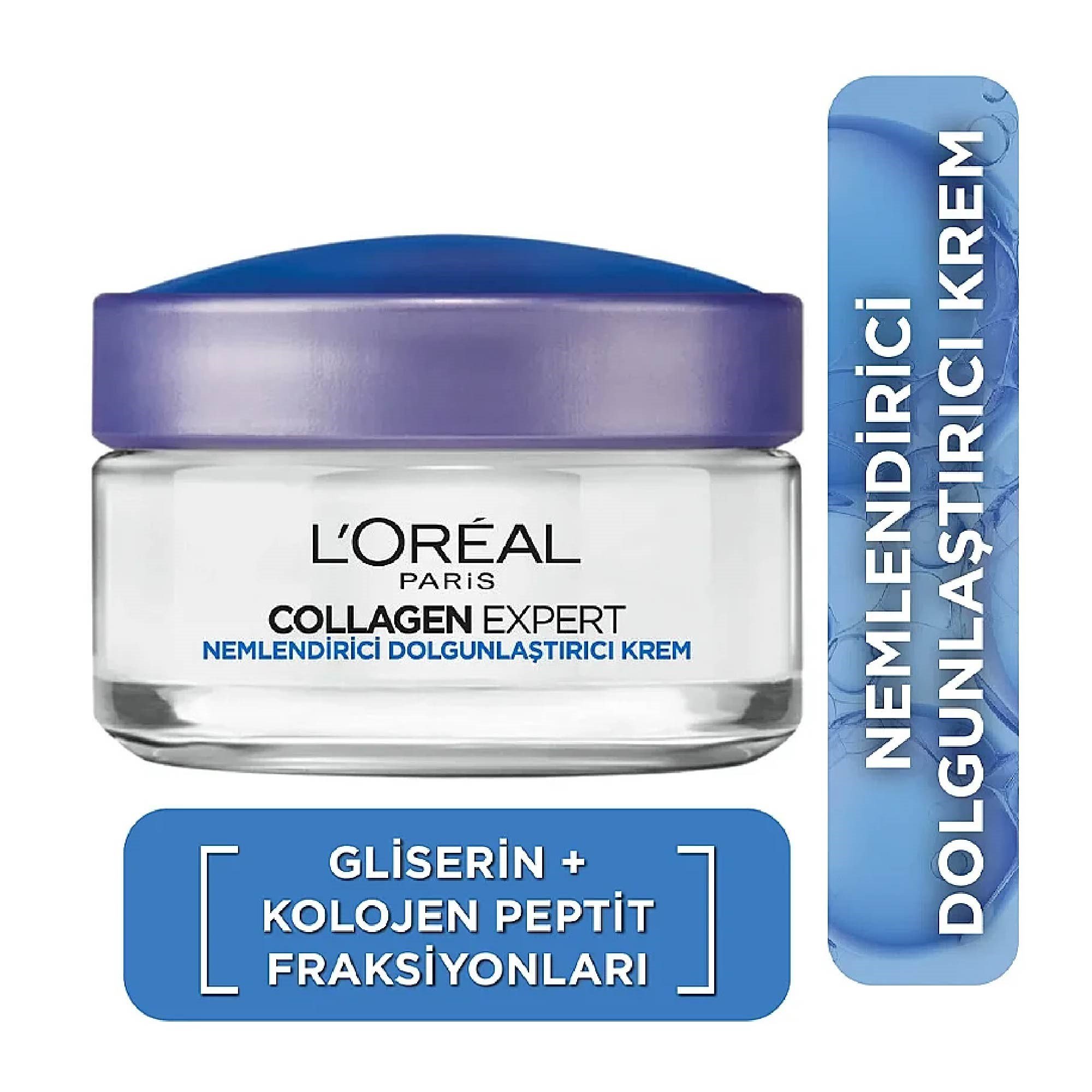 Loreal Paris Collagen Expert Nemlendirici Yüz Bakım Kremi 50ml