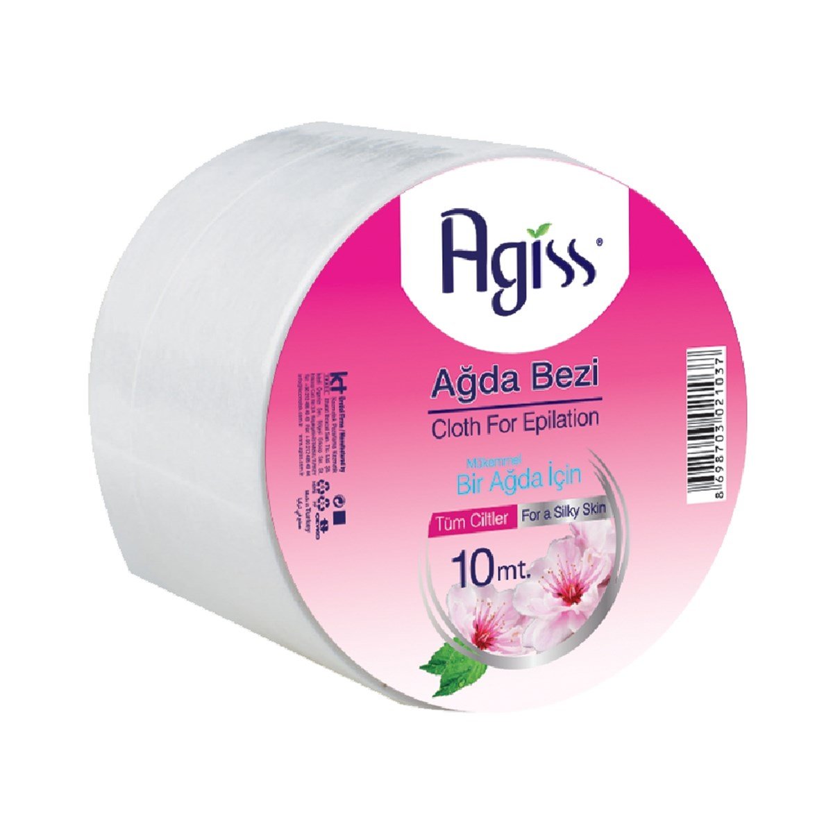 Agiss Ağda Bezi Rulo 10 Mt.