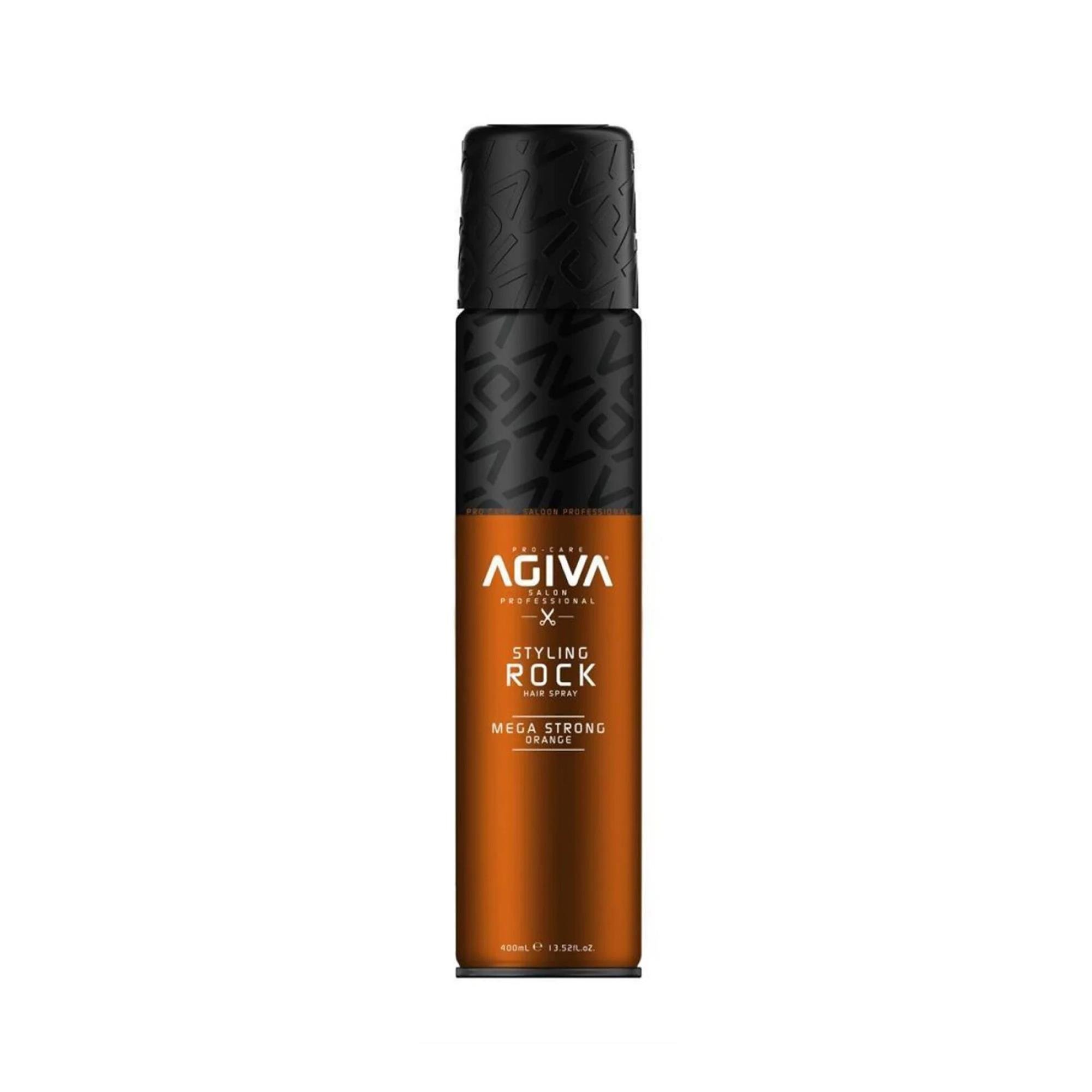 Agiva Saç Spreyi Mega Strong Orange Styling Rock 400 ml