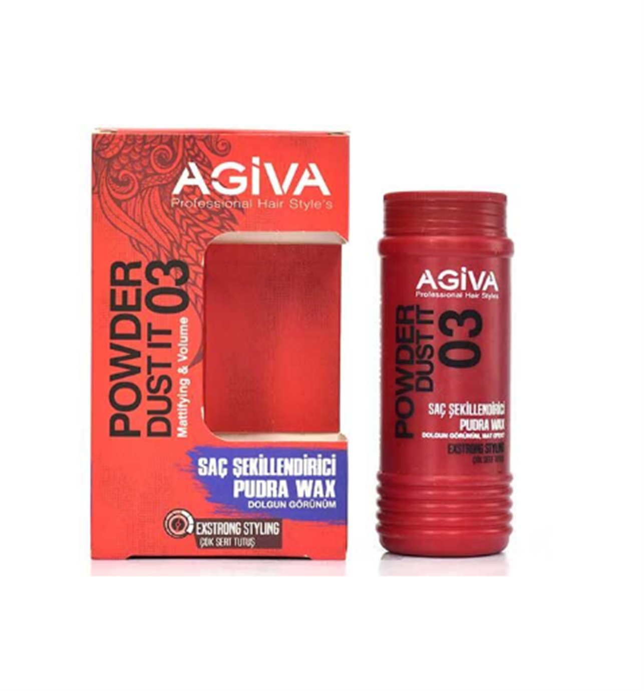 Agiva Styling Dust Pudra Wax Exstrong 20 gr