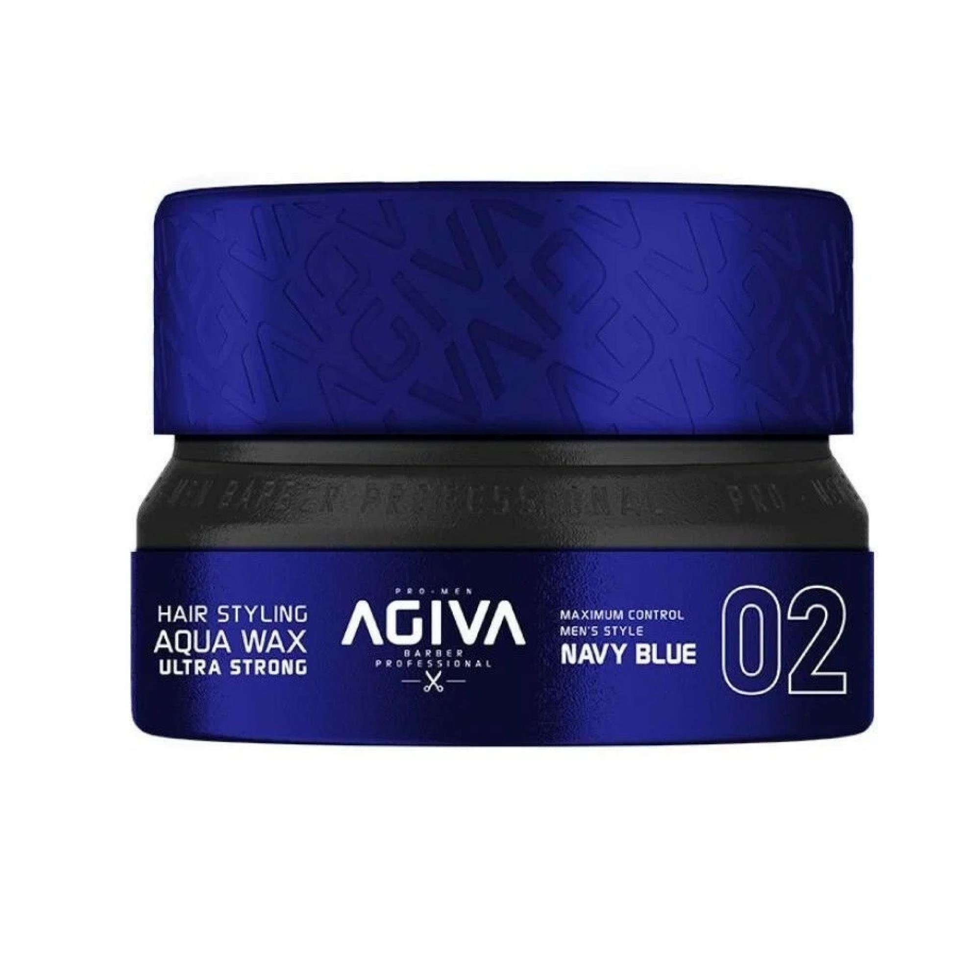 Agiva Wax Ultra Strong Navy Blue 155 ml