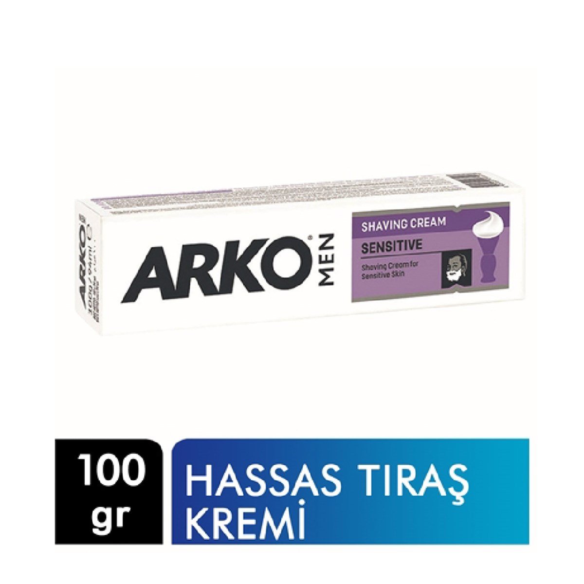 Arko Men Sensıtıve Tıraş Kremi Hassas Ciltler İçin 