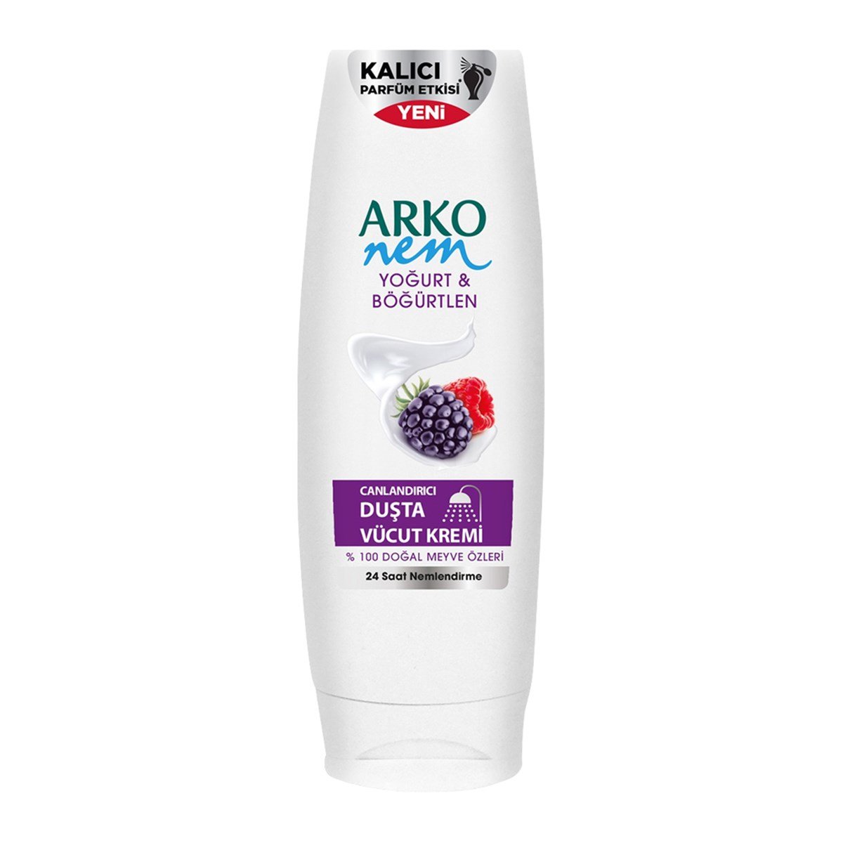 Arko Nem Yoğurt&Böğürtlen Özlü Canlandırıcı Duşta Vücut Kremi 250ml
