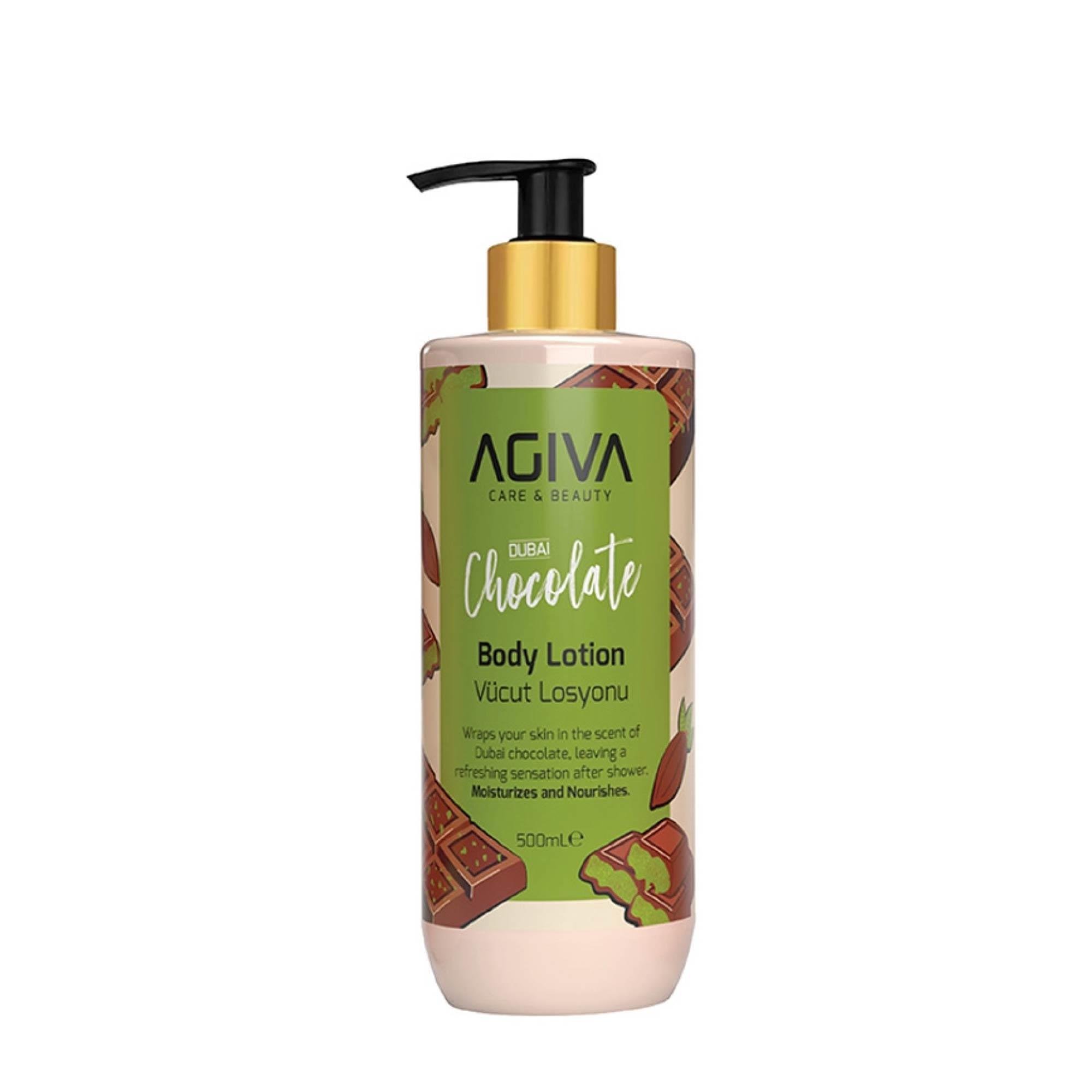 Agiva Care & Beauty Vücut Losyonu Dubai Chocolate 500 ml
